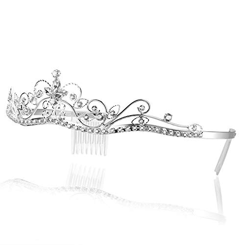 Clear Crystals Silver Plating