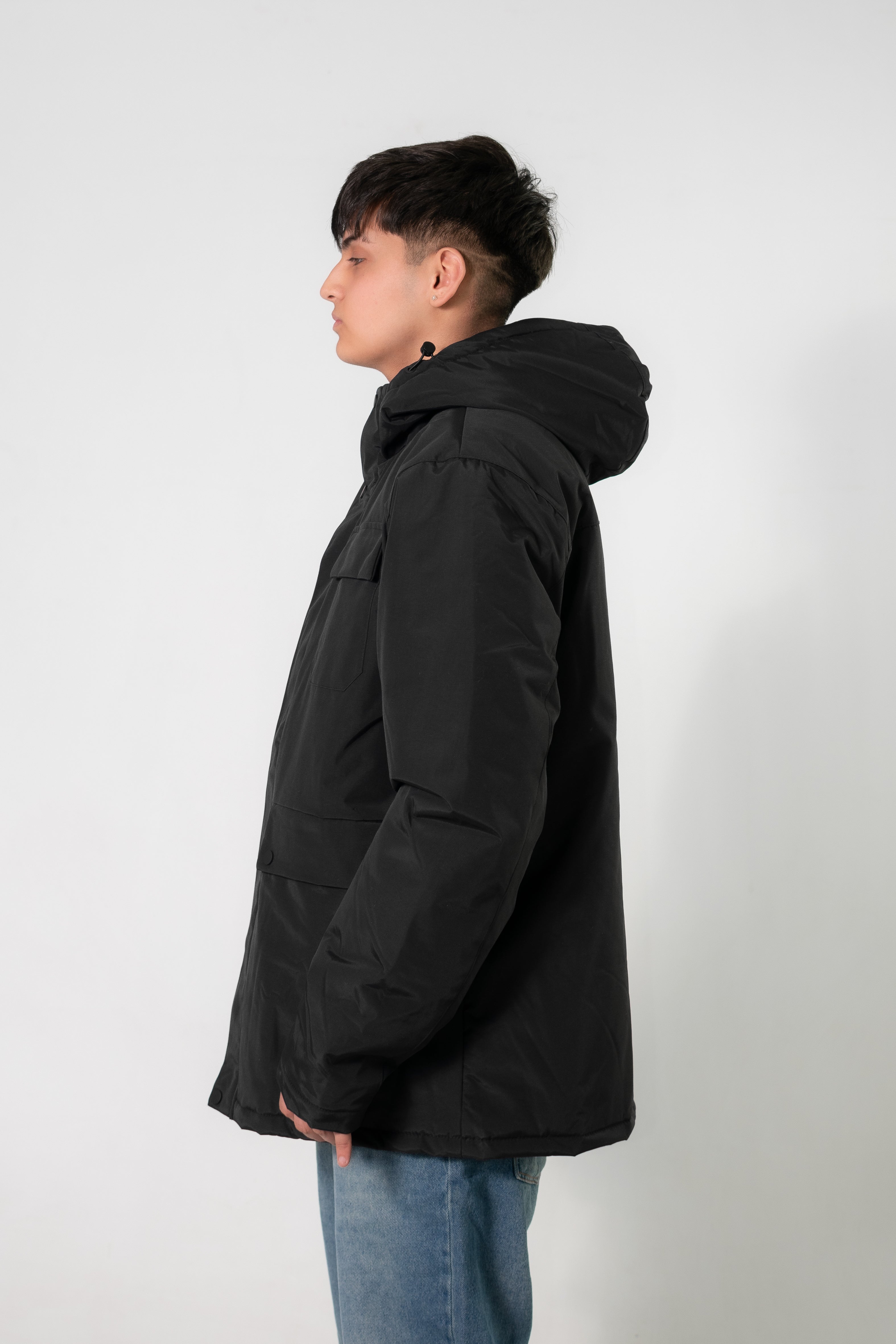 Campera H Parka King Of Art Negro - Stylish Winter Jacket for Men & Women - Perfect for Outdoor Adventures & Urban Fashion