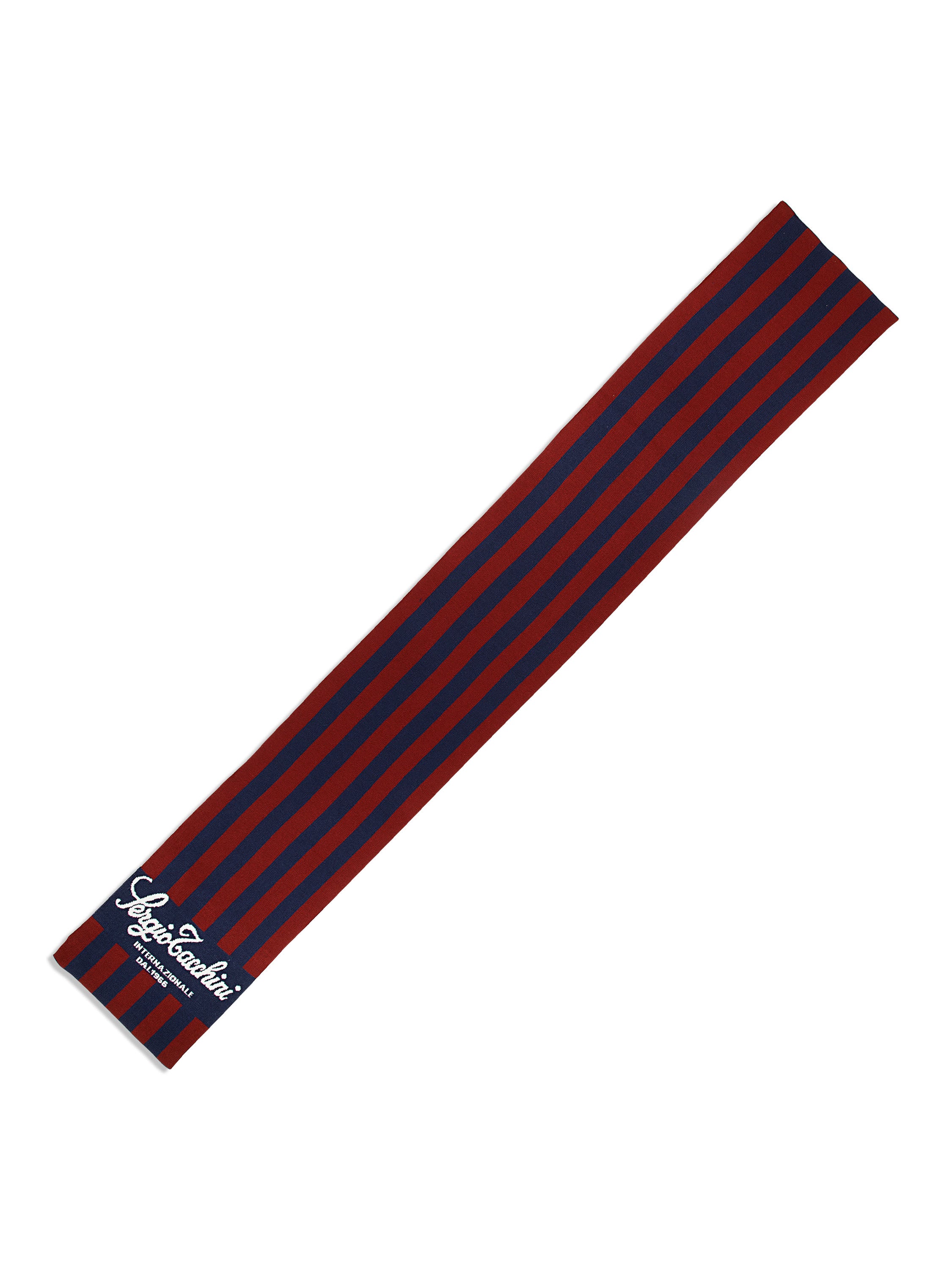 Stylish Jacquard Scarf in Maritime Blue - Soft Winter Fashion Accessory for Women - Perfect for Office, Travel & Casual Outfits