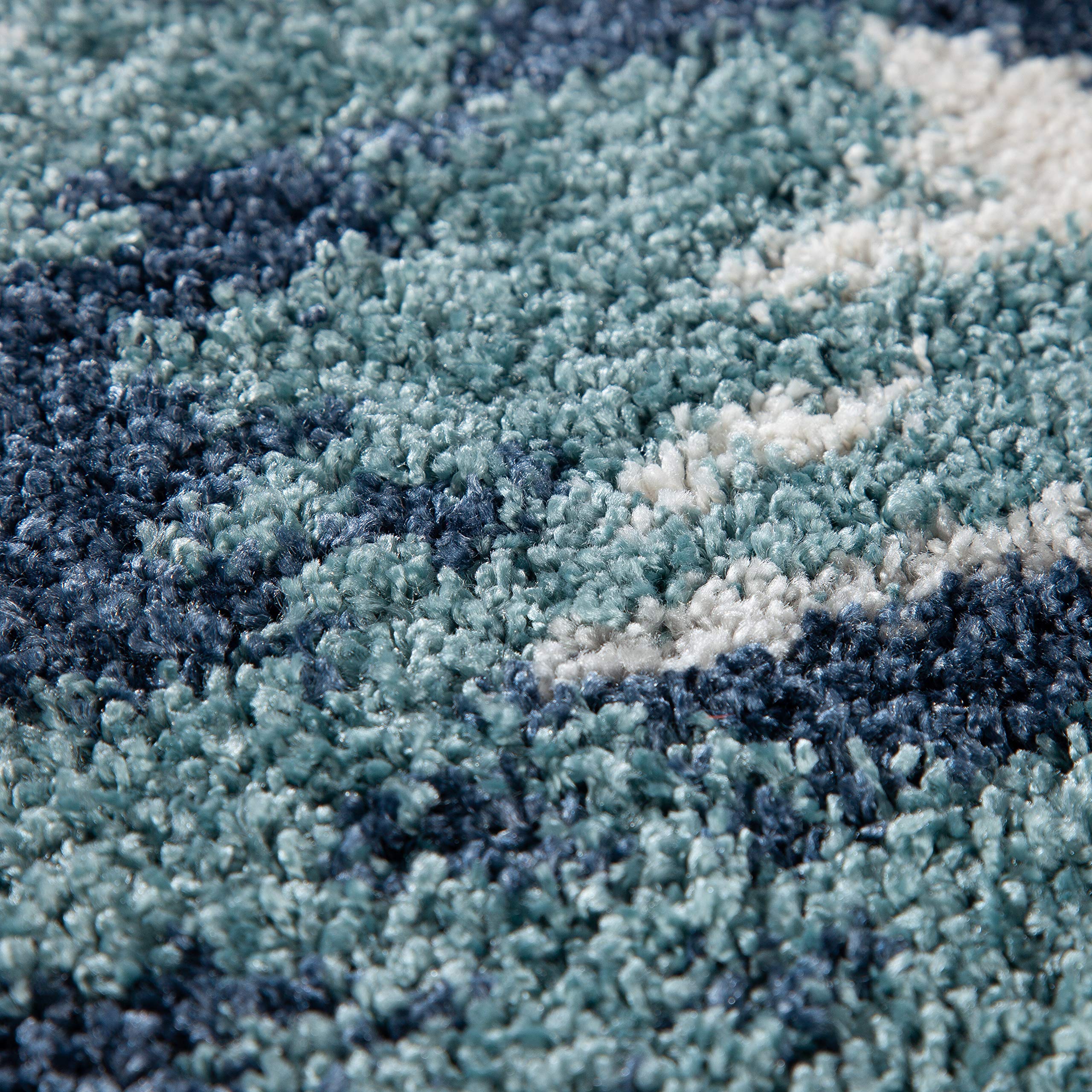 Addison Rugs Reston 8'X10' Blue Area Rug - Soft Modern Living Room Carpet for Bedroom, Dining Room & Home Decor