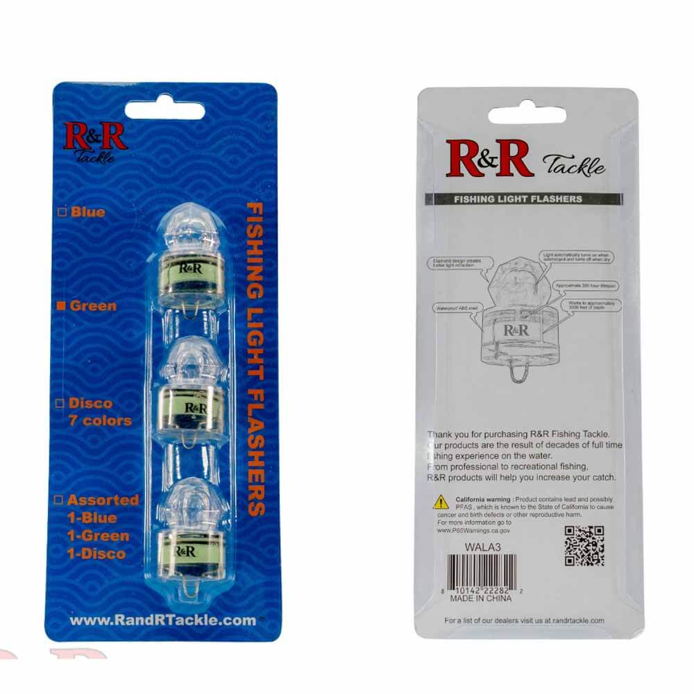 R&R Tackle Deep Drop Fishing Lights - High-Intensity LED Underwater Fishing Lights for Deep Sea & Night Fishing | Perfect for Offshore, Boat, and Ice Fishing Adventures