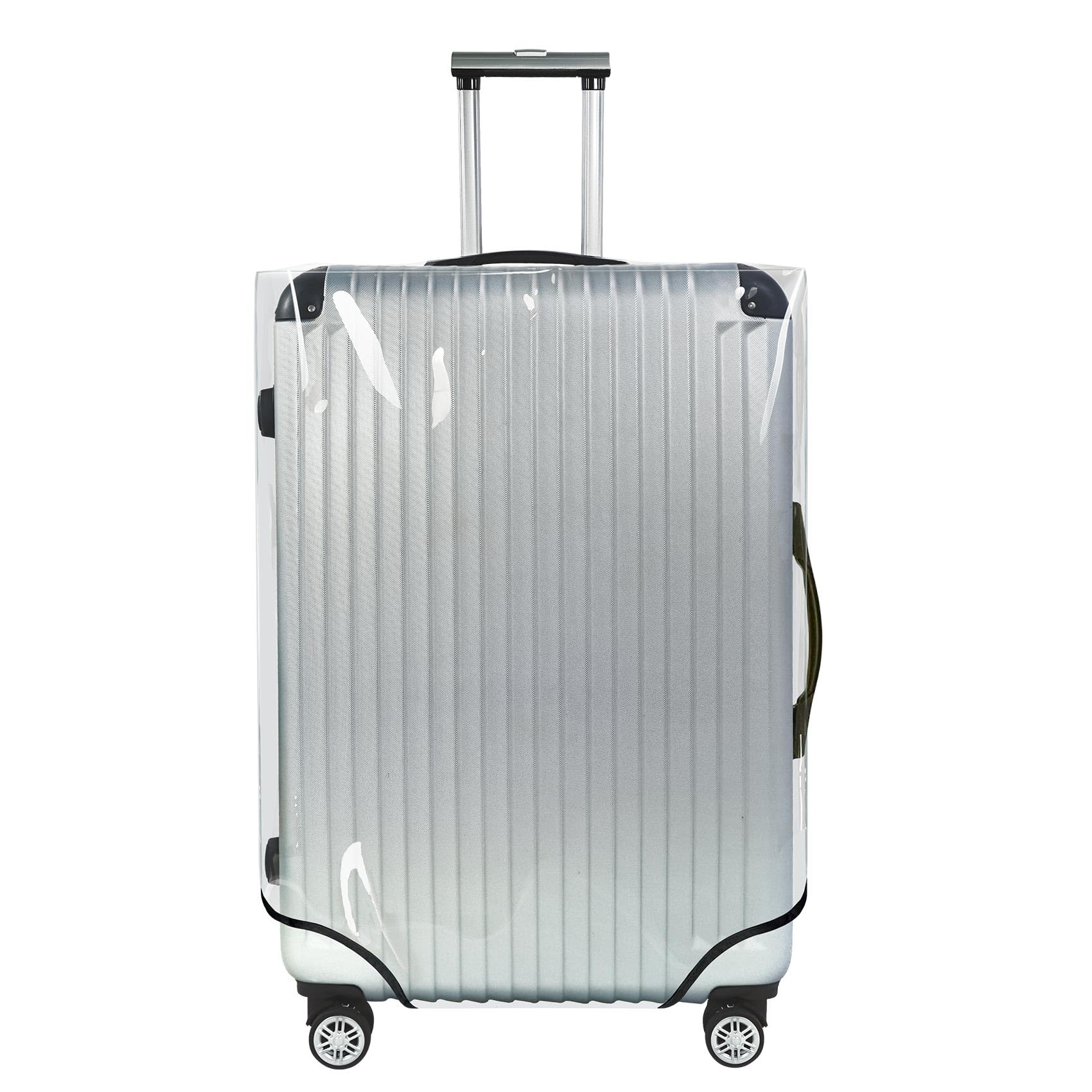 Durable 27-29 Inch Luggage Cover - Waterproof PVC Suitcase Protector for Travel & Airplane | Perfect for International Flights, Business Trips & Vacation Packing