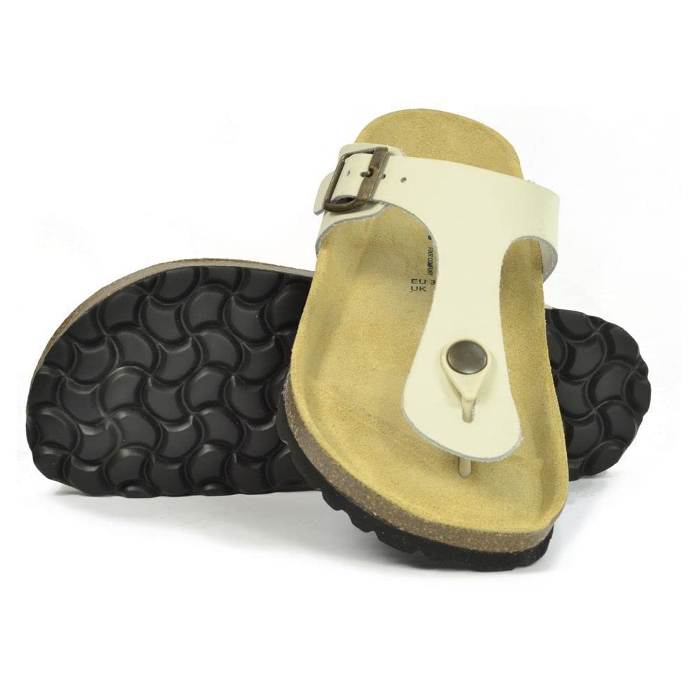 Geneve Designer Women's Leather Sandals - Comfortable Casual Sandals for Summer, Beach, Travel & Everyday Wear