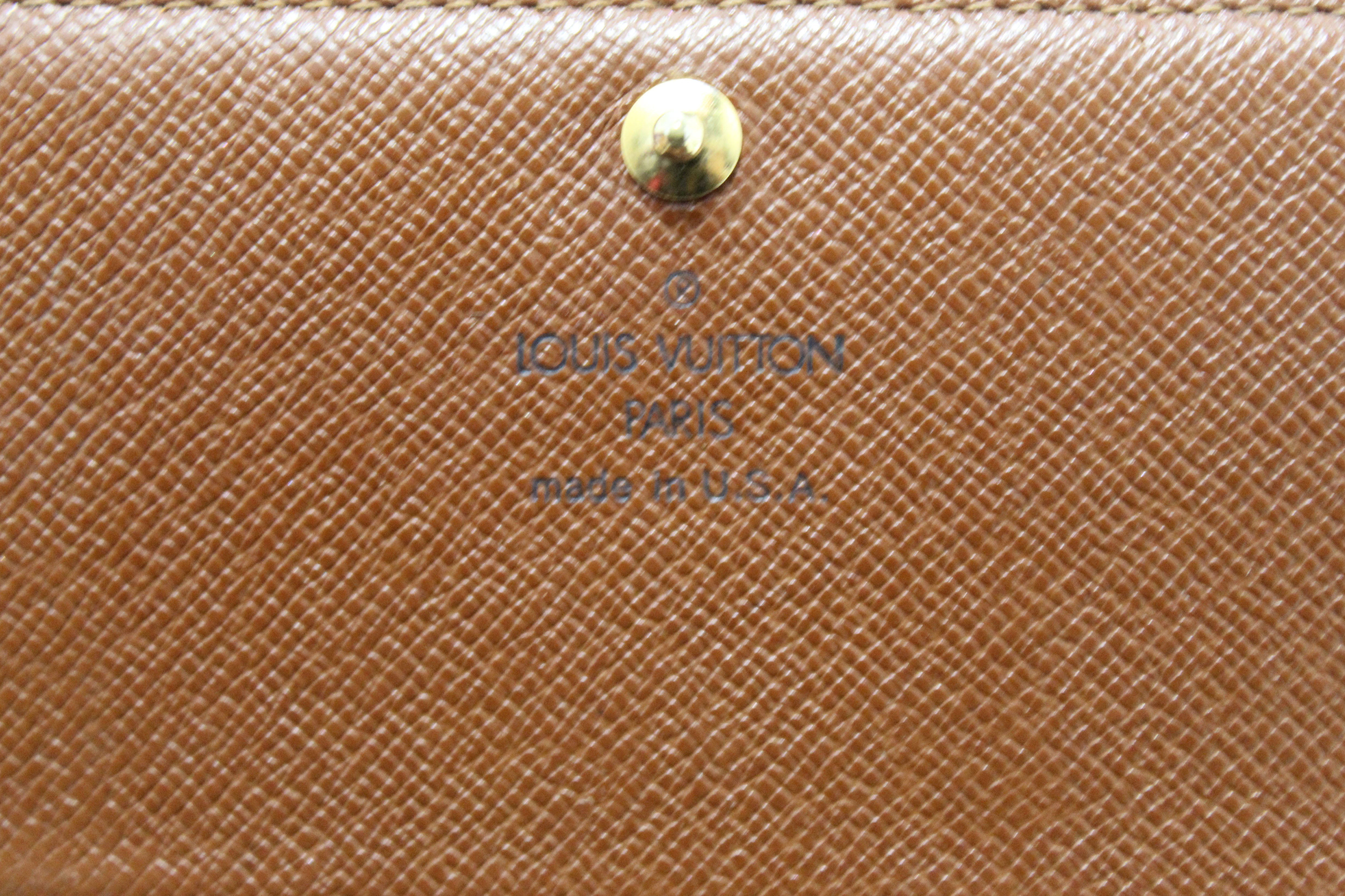 Authentic Louis Vuitton Monogram Canvas Tresor Bifold Wallet for Men - Luxury Slim RFID Blocking Credit Card Holder - Perfect for Everyday Use, Travel & Gifts