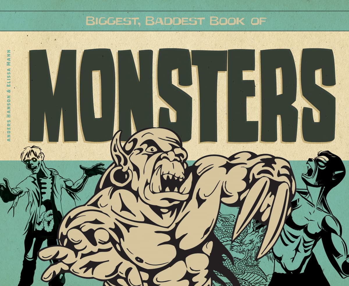 Biggest, Baddest Book of Monsters for Boys - Scary Creature Encyclopedia with Fun Facts | Perfect for Halloween, Bedtime Stories & Adventure Lovers