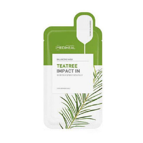 Mediheal Tea Tree Soothing Face Mask - Hydrating & Calming for Acne-Prone Skin | Perfect for Daily Skincare & Relaxation