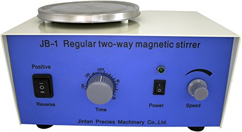 Duda Diesel MagsJB1 JB-1 Magnetic Stirrer with Timer - Bidirectional Stirring for Lab Experiments & Chemical Mixing | Perfect for Home Science Projects & Professional Laboratories