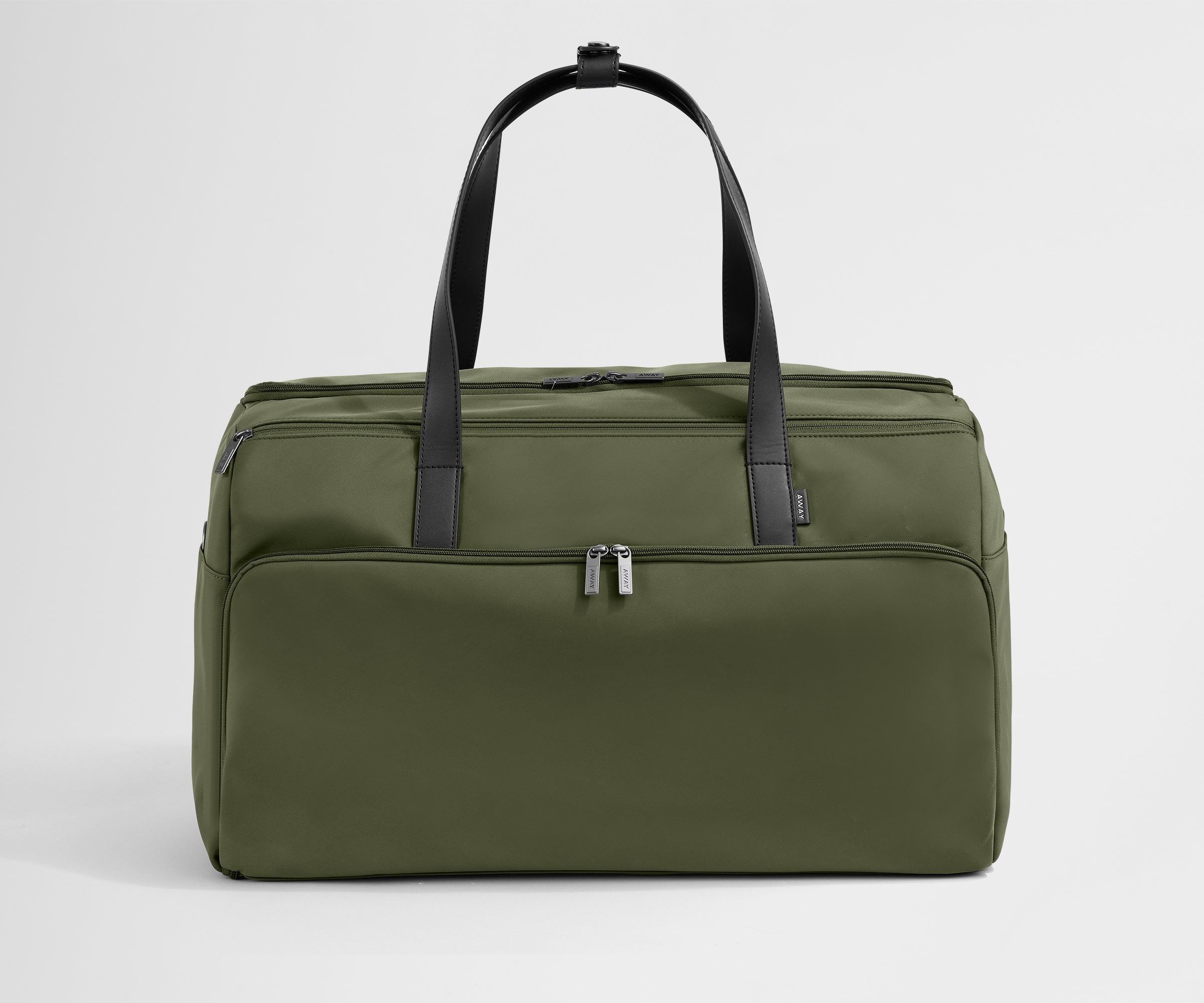 Olive Green Garment Duffle Bag - Waterproof Travel Duffel for Gym, Sports & Weekend Getaways