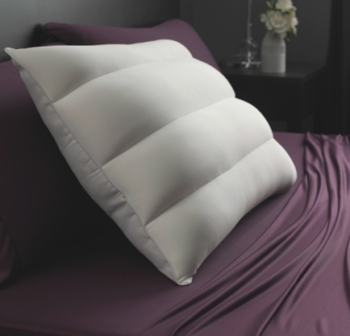 SHEEX 4 Channel Performance Density Pillow for Cooling & Temperature Regulation - Perfect for Hot Sleepers & Night Sweats Relief