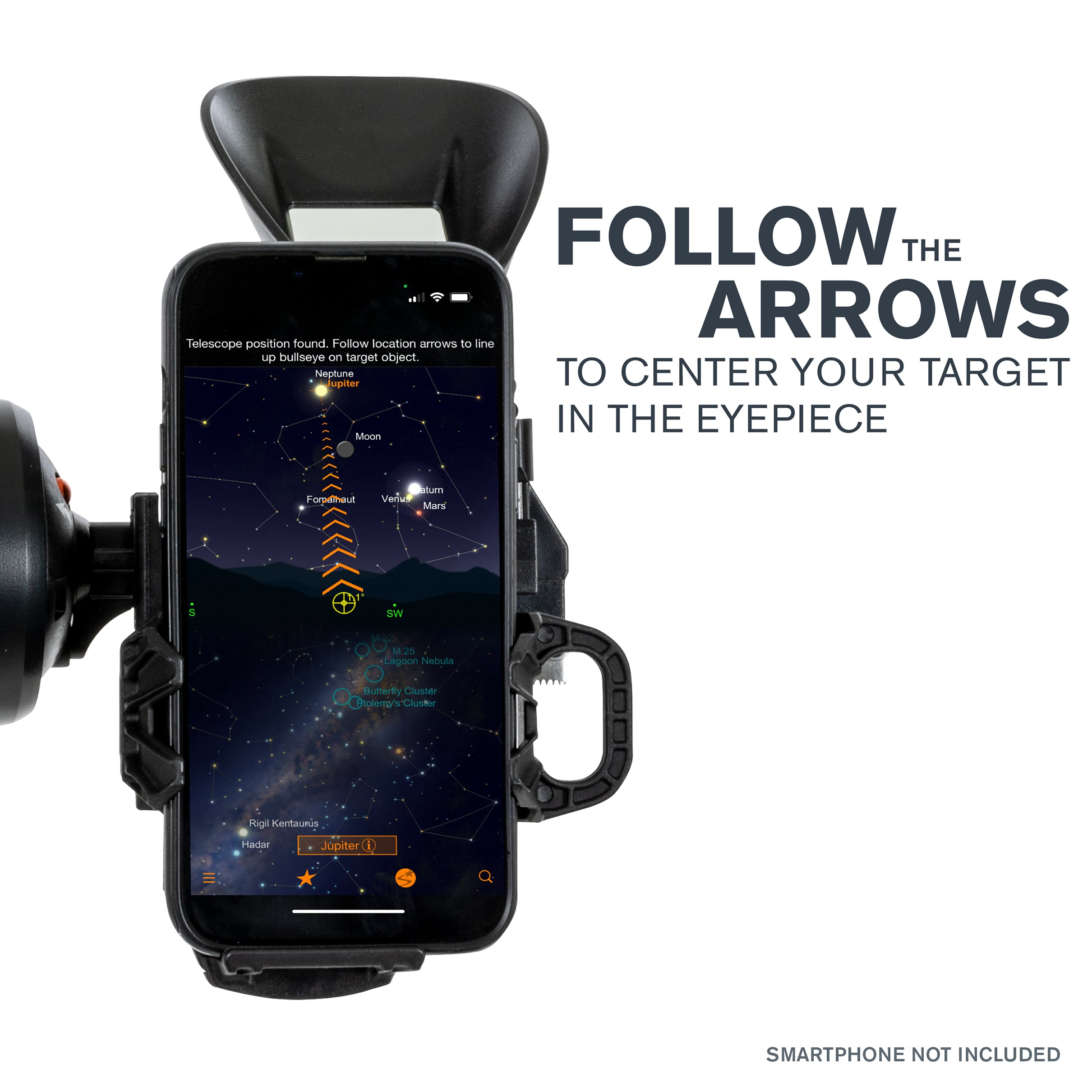 StarSense Explorer DX 100AZ Smartphone App Enabled Refractor Telescope - Lunar & Planetary Observation, Stargazing for Beginners, Astronomy Gift for Adults & Kids - Perfect for Backyard Viewing and Night Sky Exploration