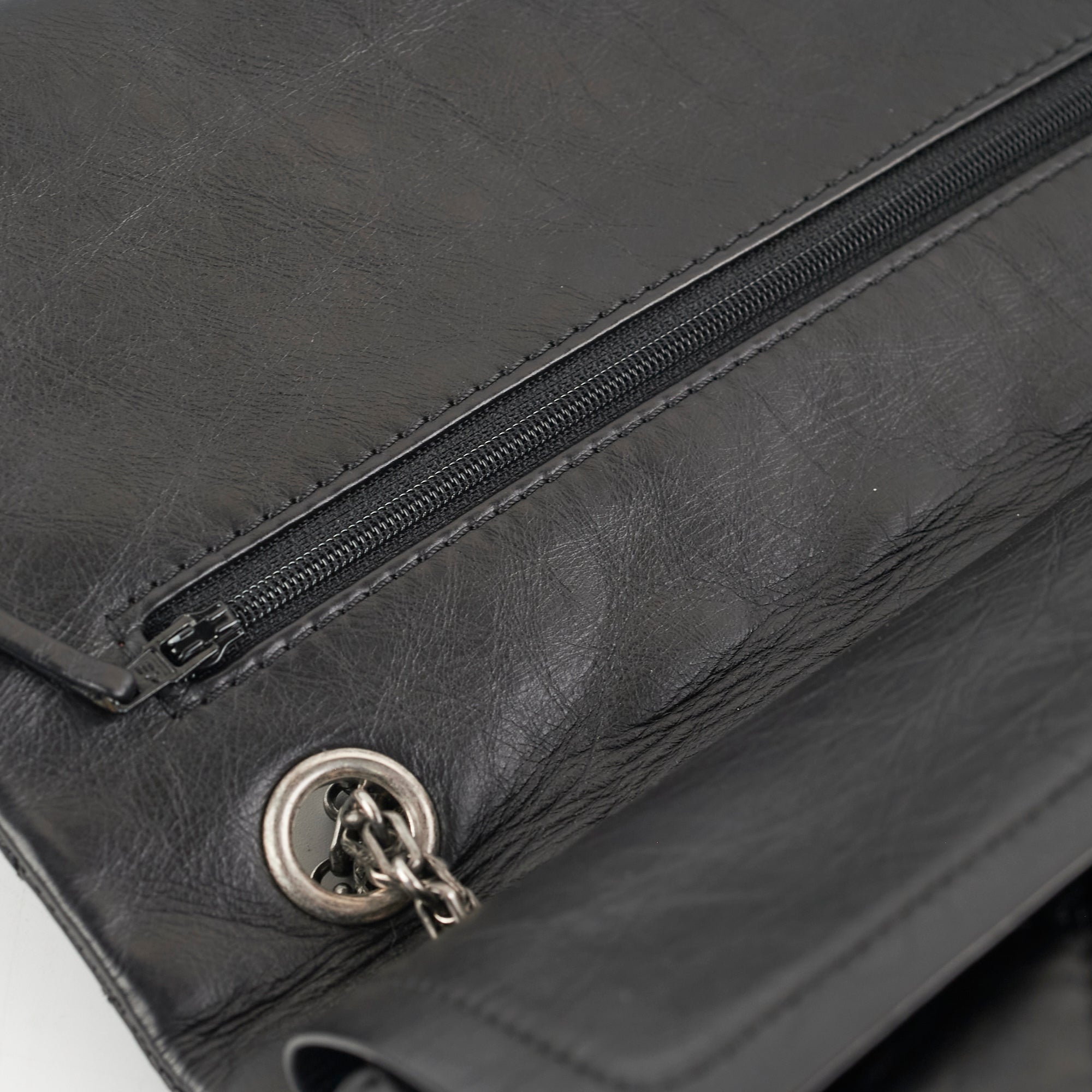 Chanel Reissue 226 Black Calfskin Shoulder Bag for Women | Luxury Leather Handbag | Perfect for Work, Evening Events & Special Occasions