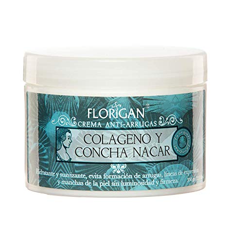 Florigan Collagen & Mother of Pearl Cream 350g - Anti-Aging & Skin Brightening Face Cream for Hydration & Radiance | Perfect for Daily Skincare Routine & Night Treatment