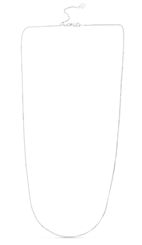 14K Gold 1.1mm Adjustable Cable Chain Necklace - Dainty Layering Jewelry for Women, Gift for Her - Perfect for Everyday Wear, Special Occasions & Stacking with Other Necklaces
