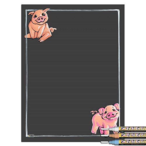 Pig With 3 Pastel Markers