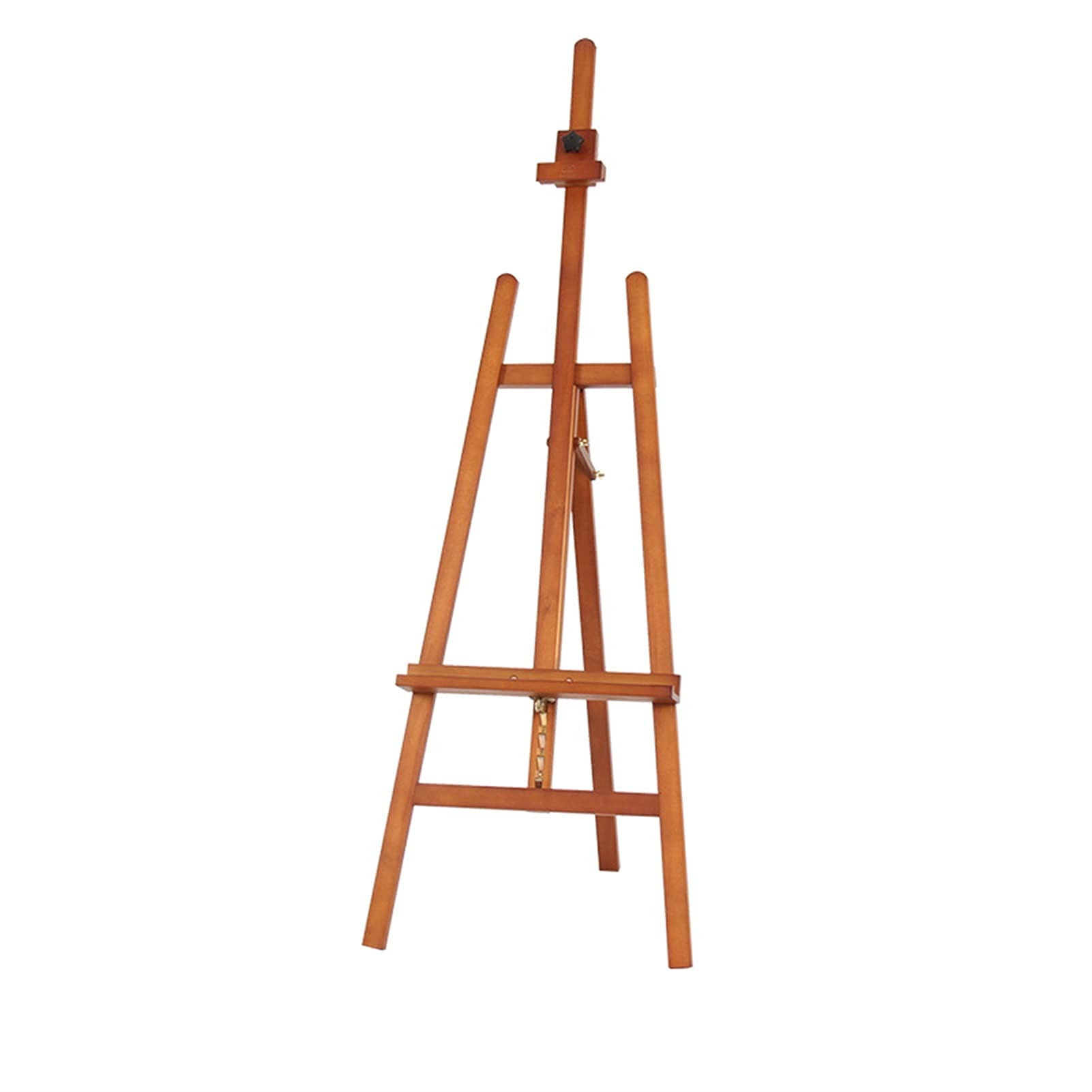 Solid Wood Adjustable Easel & Sketch Frame - Multi-Function Art Stand for Watercolor Painting, Drawing & Display - Perfect for Students & Artists (Walnut Color) - Ideal for Studio, Classroom & Home Art Projects