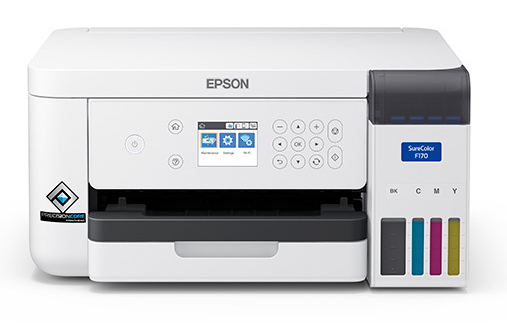 Refurbished Epson SureColor F170 Dye Sublimation Printer for T-Shirts, Mugs & Custom Apparel - High-Quality Digital Printing for Small Businesses & Home Crafters