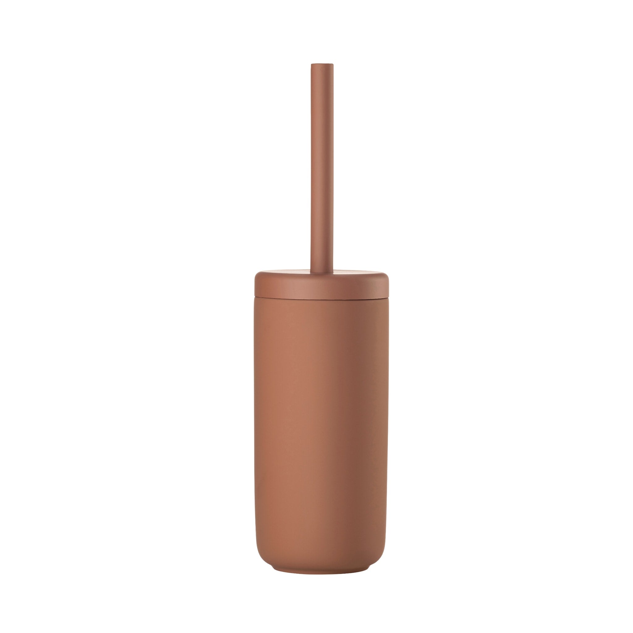 ZONE DENMARK Ume Toilet Brush in Terracotta - Modern Bathroom Cleaning Tool for Hygienic Home