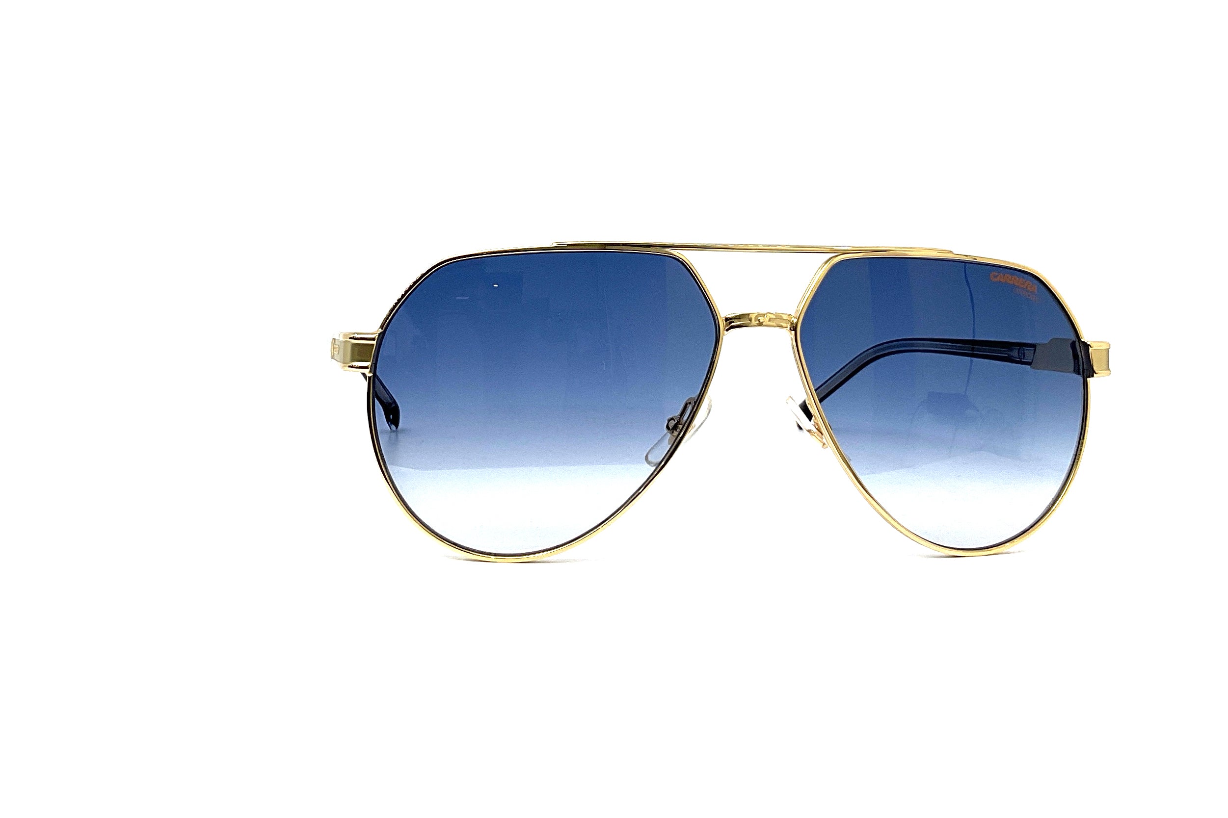 Carrera 1067/S Gold Sunglasses - Polarized UV Protection Aviator Sunglasses for Men & Women - Perfect for Driving, Travel & Outdoor Activities