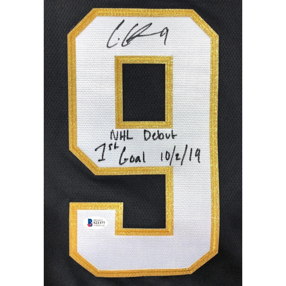 Authentic Cody Glass Signed Vegas Golden Knights Jersey - Inscribed 
