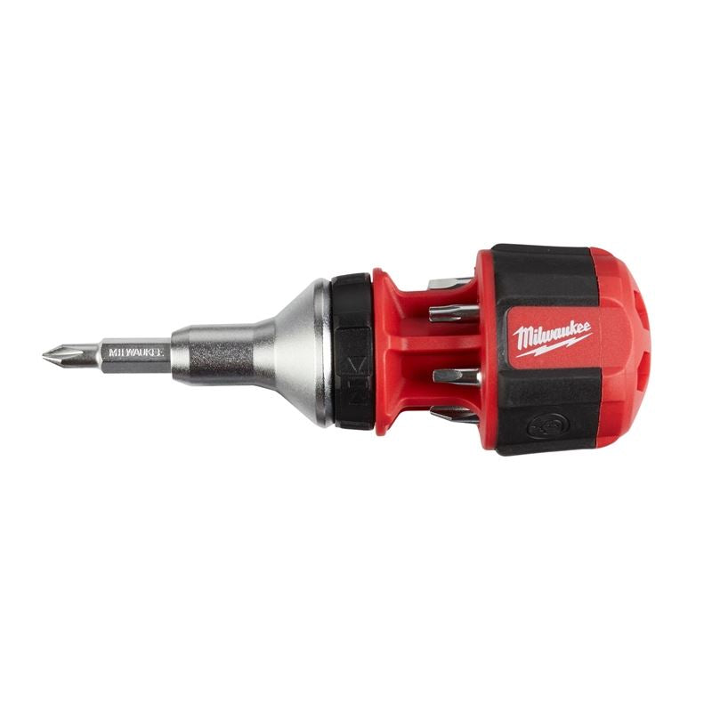8-in-1 Compact Ratcheting Multi-Bit Screwdriver Set - 48-Piece Precision Tool Kit for Home Repair, Electronics & DIY Projects (22-2330) - Perfect for Handymen, Electricians & Craft Enthusiasts