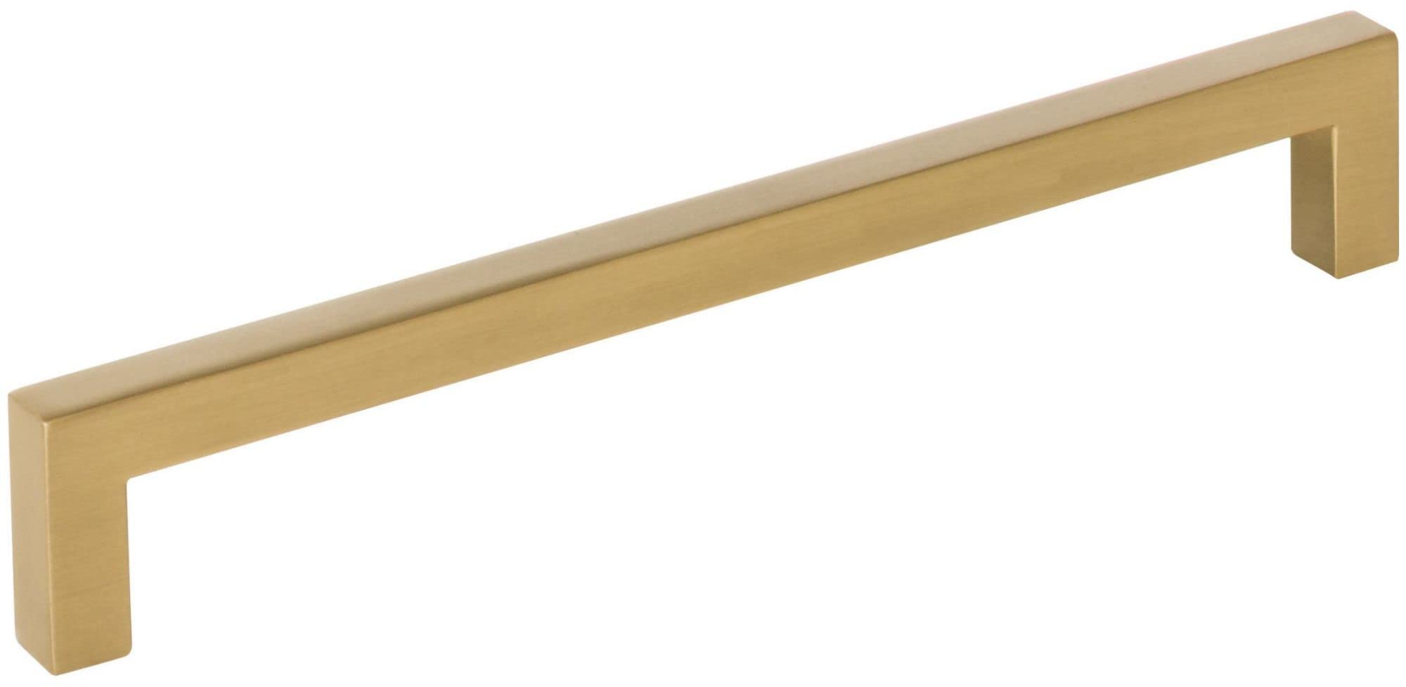 10-Pack 160mm Satin Bronze Square Cabinet Bar Pulls - Stanton Style - Perfect for Kitchen Cabinets, Bathroom Vanities & Furniture Drawers