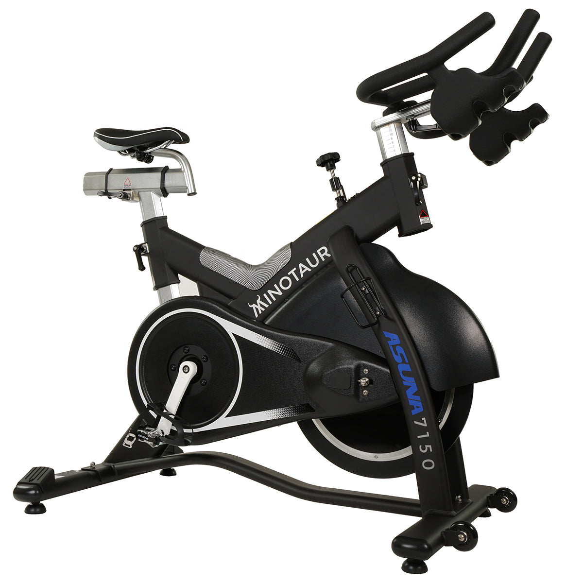 Asuna Minotaur Magnetic Belt Drive Stationary Exercise Bike - 350 lbs Weight Capacity, Quiet & Smooth Workout for Home Gym, Cardio Training, and Indoor Cycling