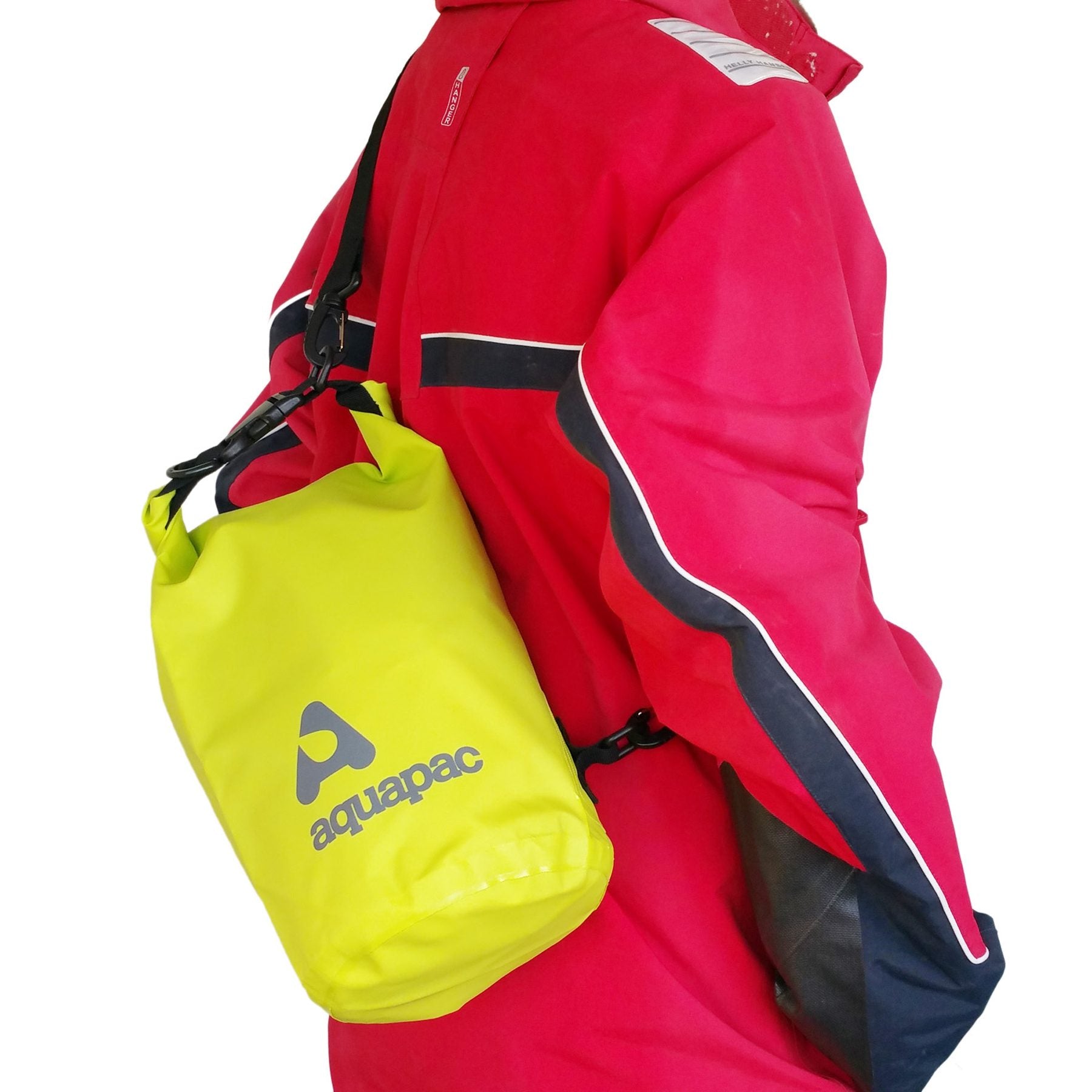Aquapac 731 TrailProof 7L Waterproof Dry Bag with Adjustable Shoulder Strap - Lightweight & Durable for Hiking, Kayaking, Camping & Outdoor Adventures (Green)
