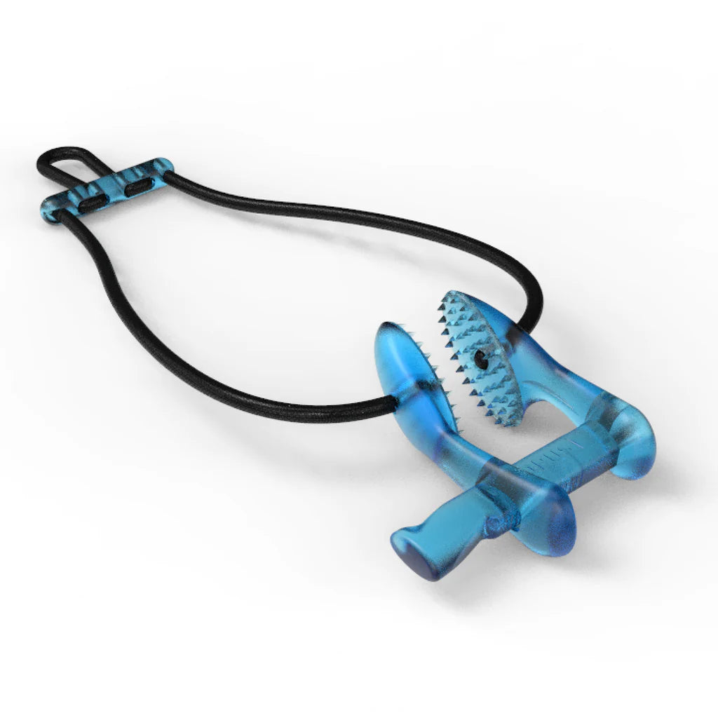 Octopus Freediving Nose Clip - Transparent Blue for Comfortable Snorkeling & Spearfishing - Perfect for Underwater Sports & Training