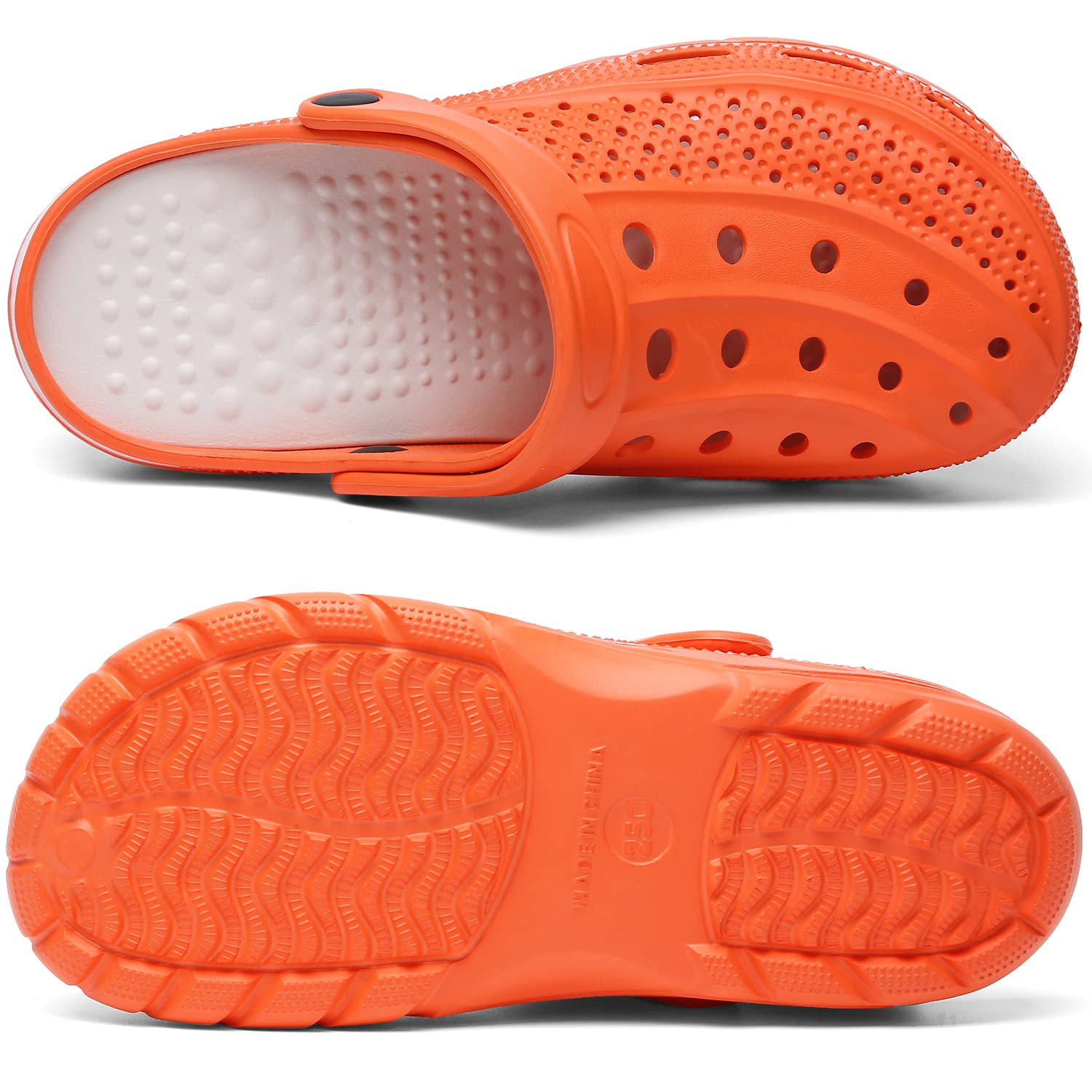 ChayChax Unisex Arch Support Clogs - Slip-On Garden Shoes with Removable Cushion Footbed for Men & Women | Perfect for Outdoor, Beach, Yard Work & Casual Wear