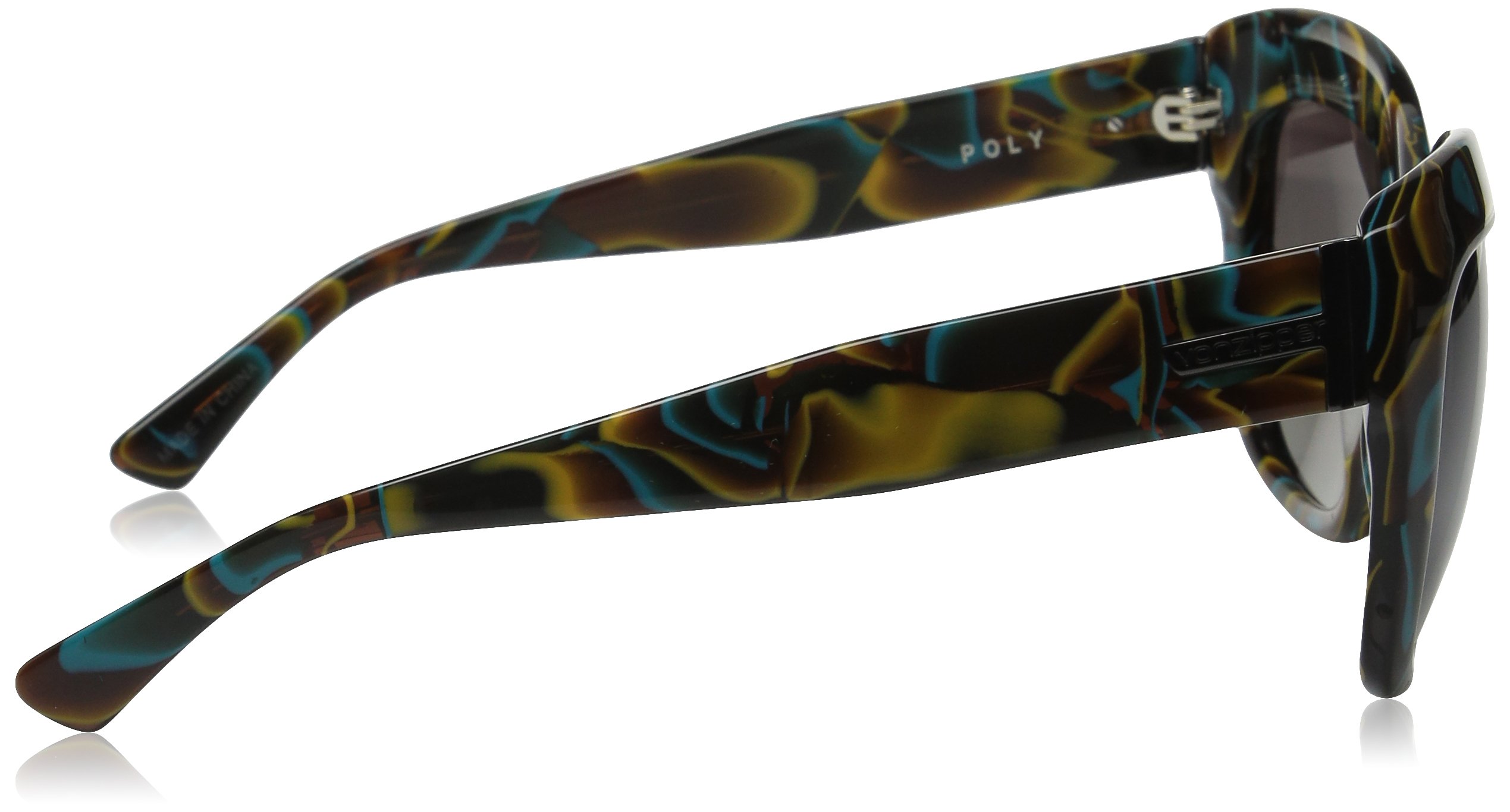 VonZipper Women's Poly Cateye Sunglasses - UV Protection, Retro Style, Lightweight & Durable - Perfect for Beach, Driving & Outdoor Activities
