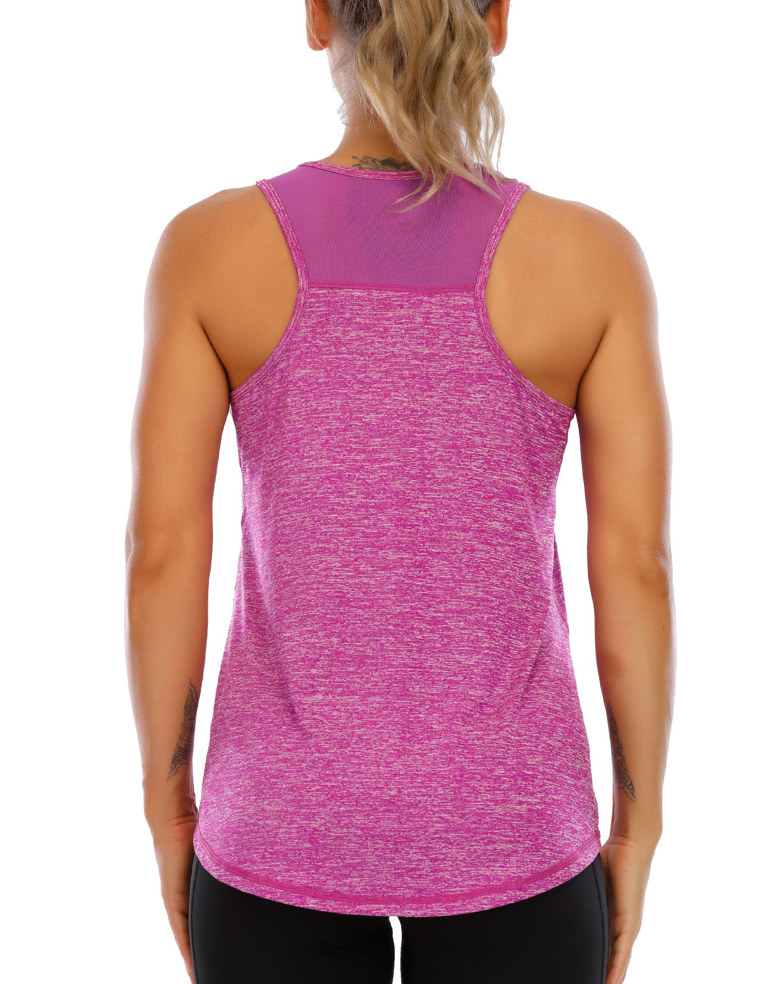 AEUUI Women's Racerback Workout Tank Top - Breathable Sleeveless Yoga Shirt for Running, Gym & Athletic Activities | Moisture-Wicking Fitness Apparel for Women