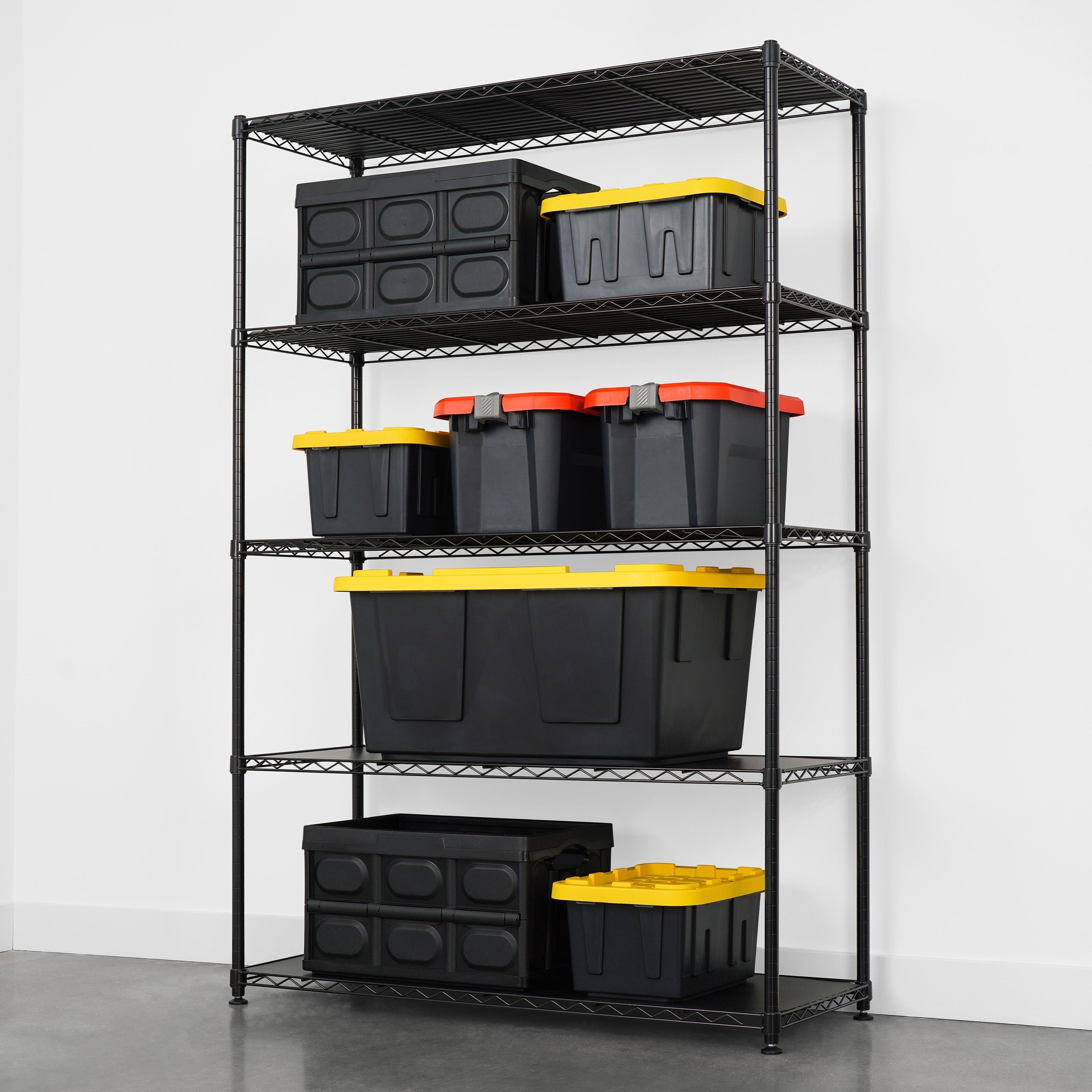 5-Tier Heavy Duty Wire Shelving Unit 18