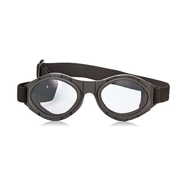 Bugeye Black/Clear Smoked Lens - Stylish Protective Eyewear for Outdoor Sports, Cycling, and Motorcycle Riding