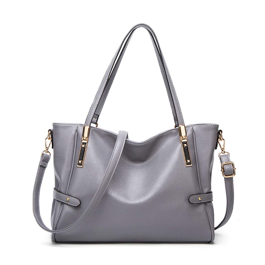 BUKESIYI Women's PU Leather Top Handle Handbag - Convertible Shoulder Bag & Hobo Purse for Work, Travel & Everyday Use (Style CCUS77187)