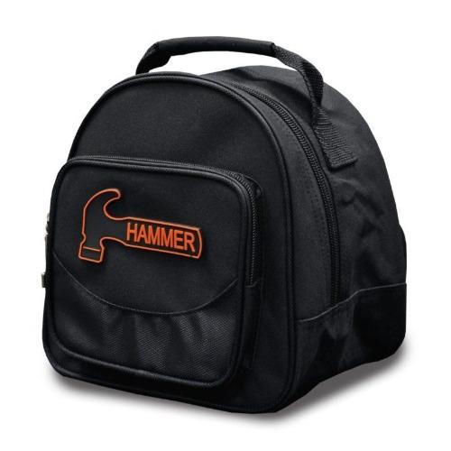 Premium Hammer Plus Black Single Tote Bowling Bag - Lightweight & Durable for League Play & Practice Sessions