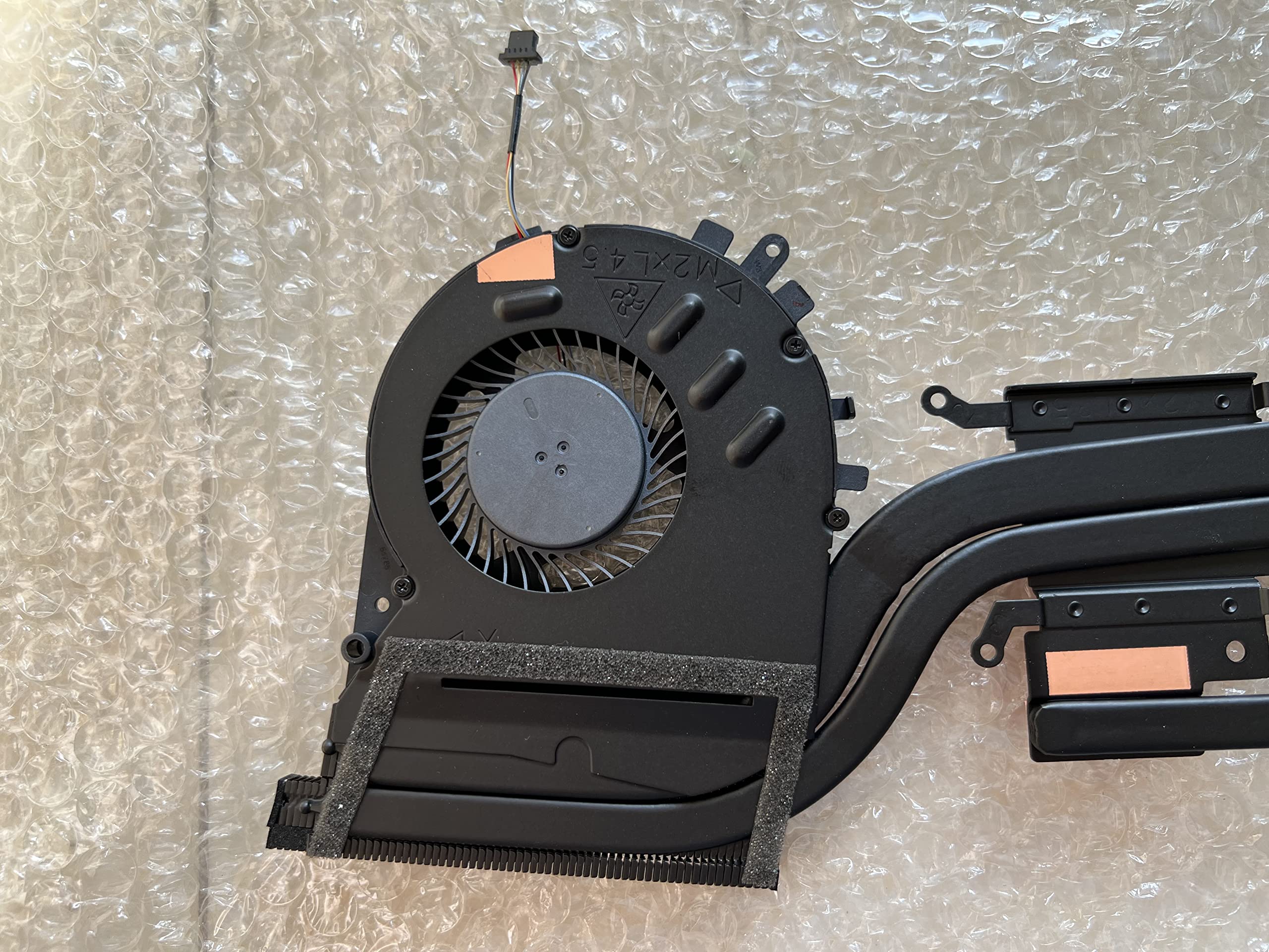 Original HP Pavilion 15-DK 15T-DK Cooling Fan Replacement - Dual Fan Heatsink Assembly L57170-001 - Compatible with HP Laptop Models - Perfect for Gaming & Overheating Prevention