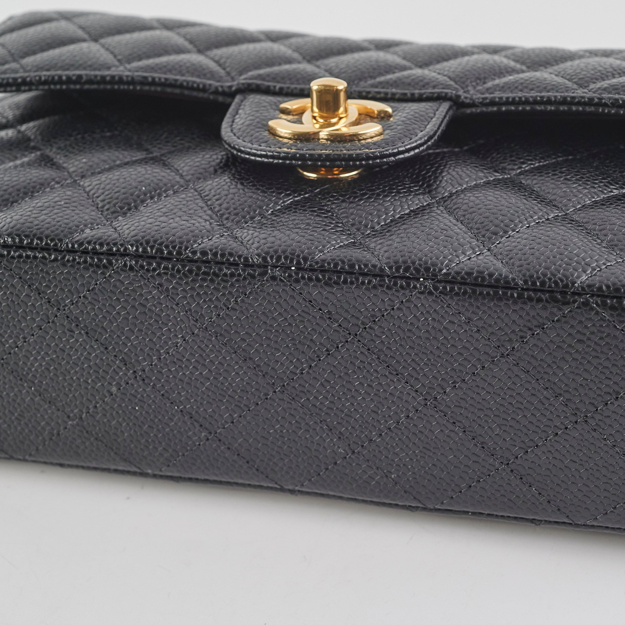 Chanel Small Caviar Classic Double Flap Bag 2023 - Luxury Quilted Leather Shoulder Bag for Women | Perfect for Evening Events, Parties & Special Occasions