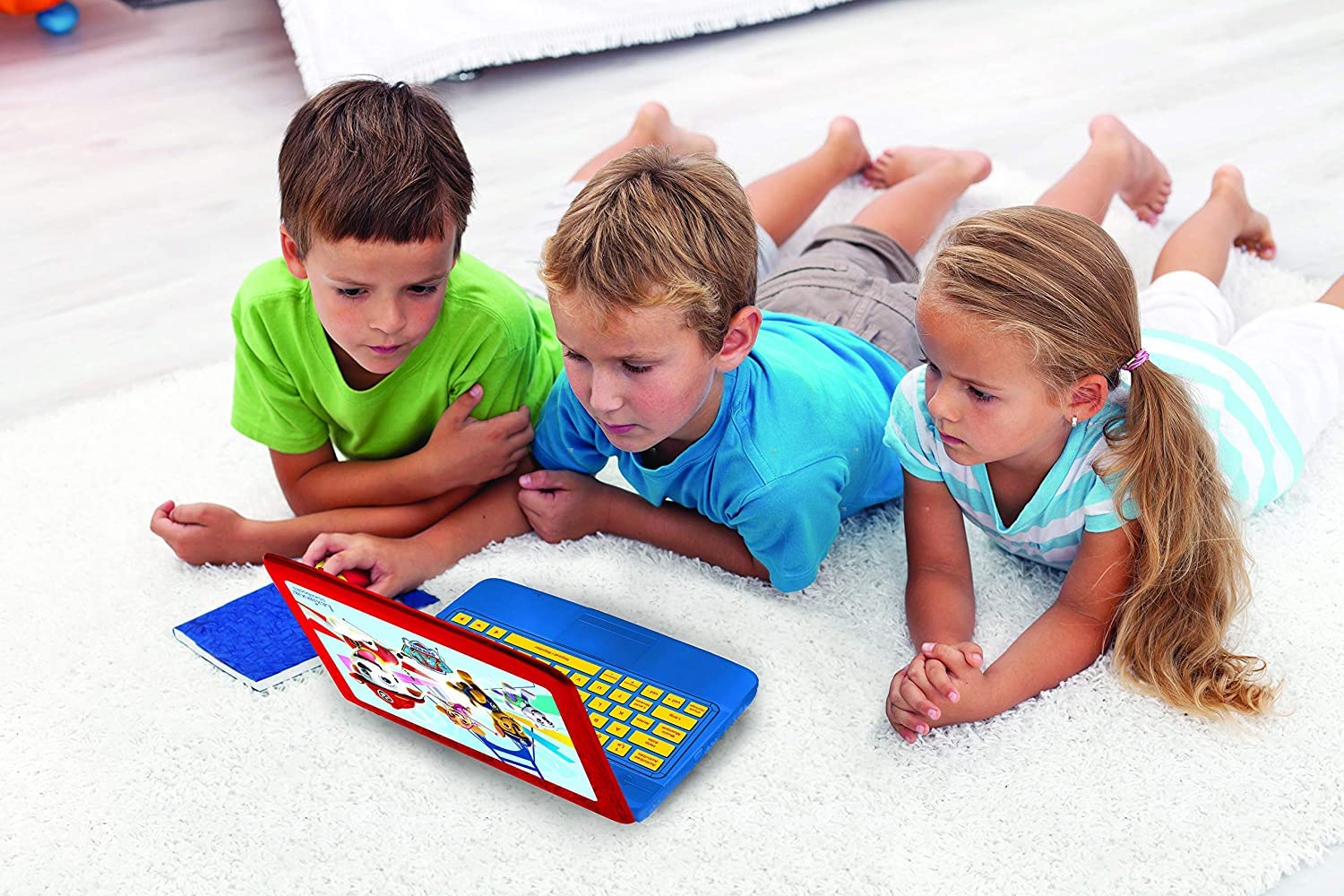 Paw Patrol Educational Laptop for Kids - 124 Learning Activities in English & French - STEM Toy for Early Childhood Development, Preschool Learning & Interactive Play