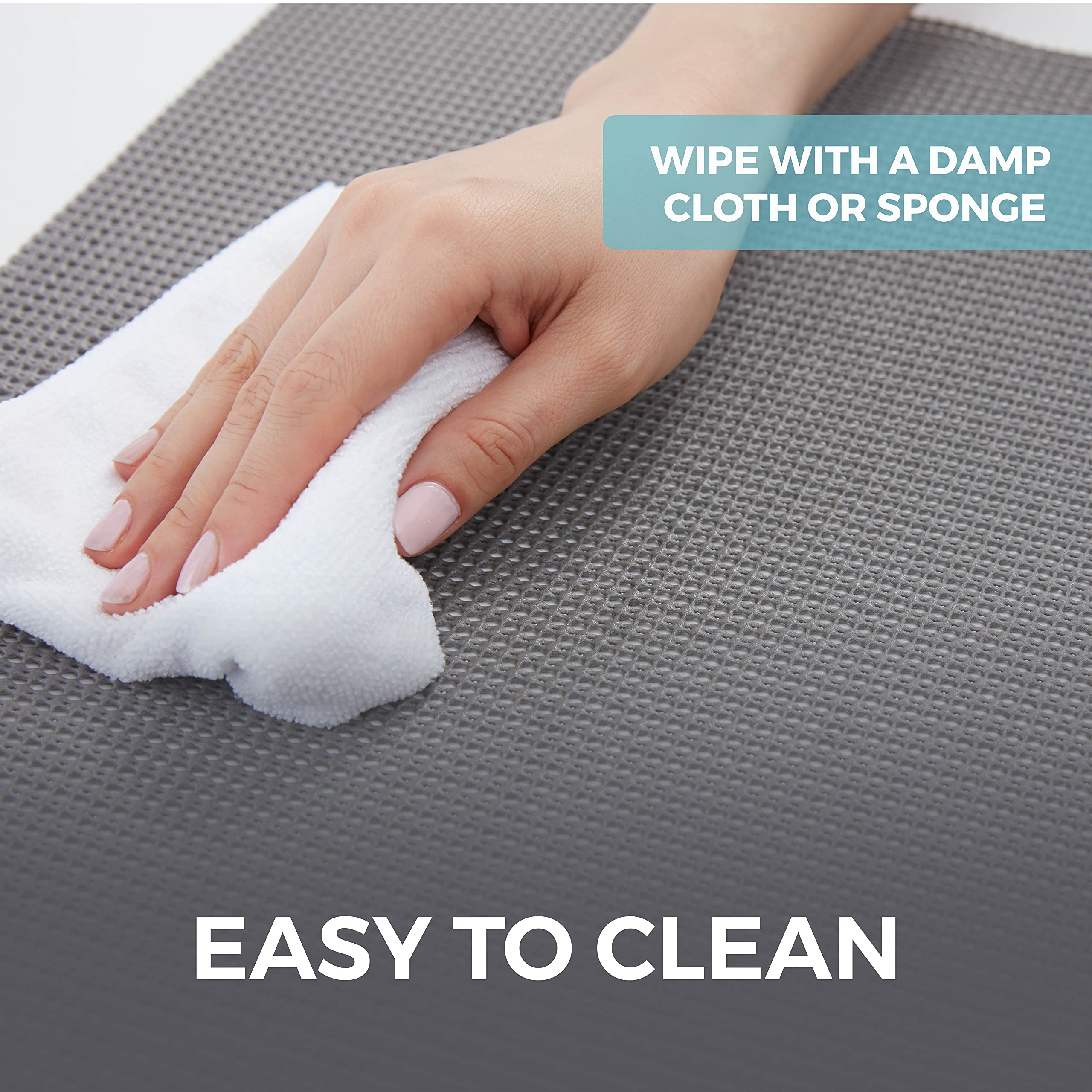 HOME GENIE Non-Slip Shelf & Drawer Liner - 20