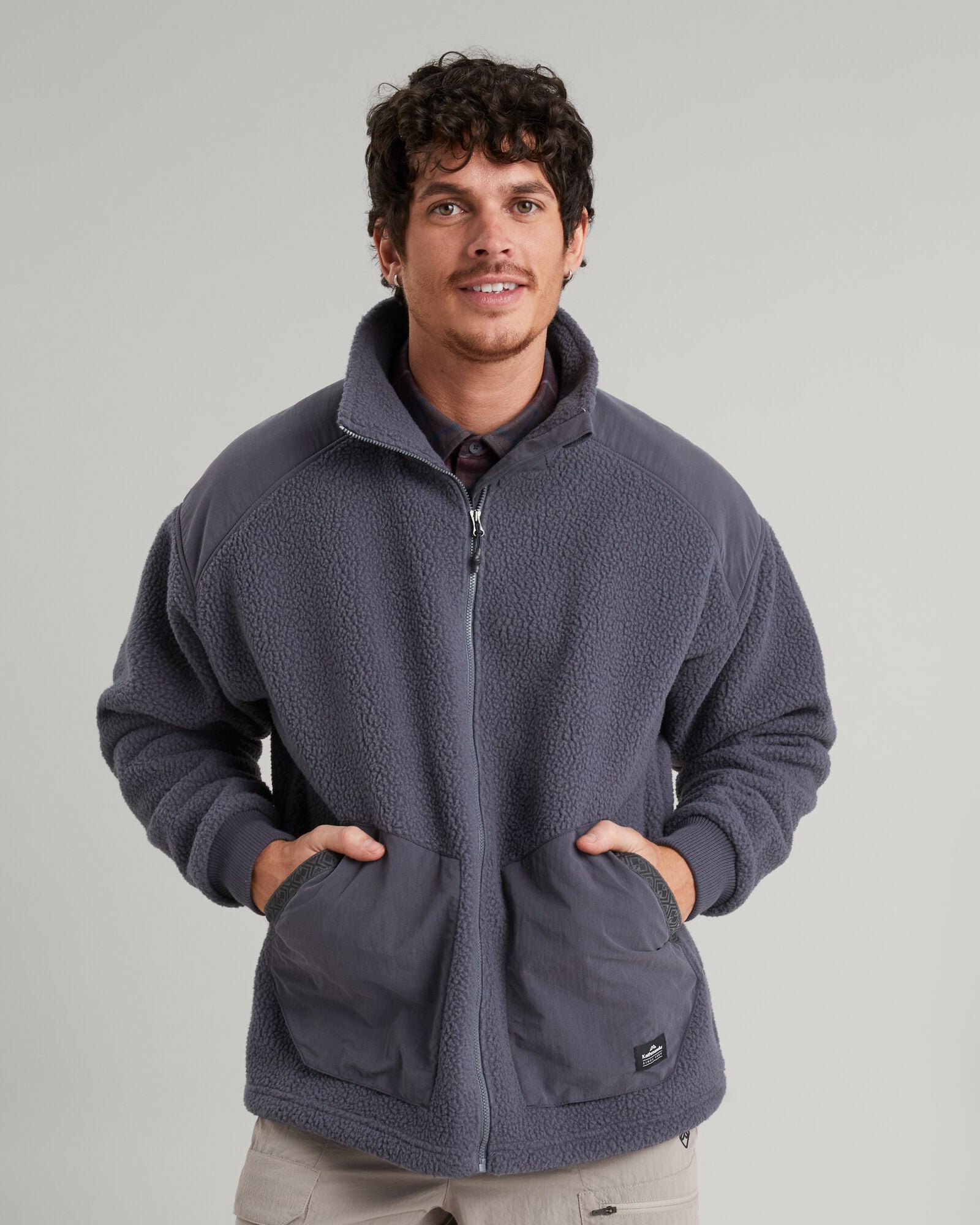 Co Z High Pile Fleece Jacket for Men - Warm Winter Coat with Soft Lining | Perfect for Outdoor Activities, Camping & Casual Wear