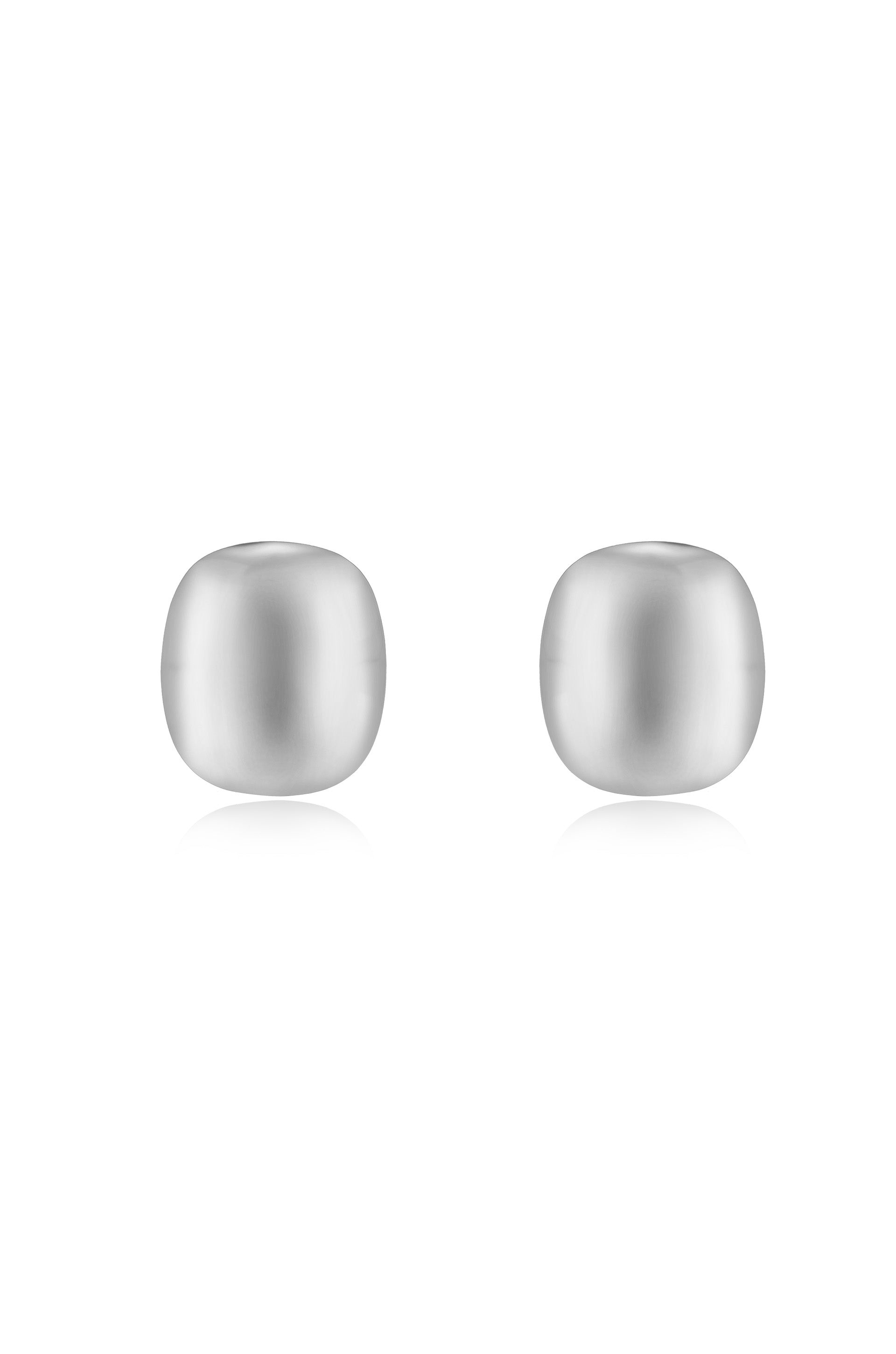 Minimalist Curved Square Stud Earrings for Women - Elegant & Simple Gold Plated Jewelry - Perfect for Everyday Wear, Office & Special Occasions