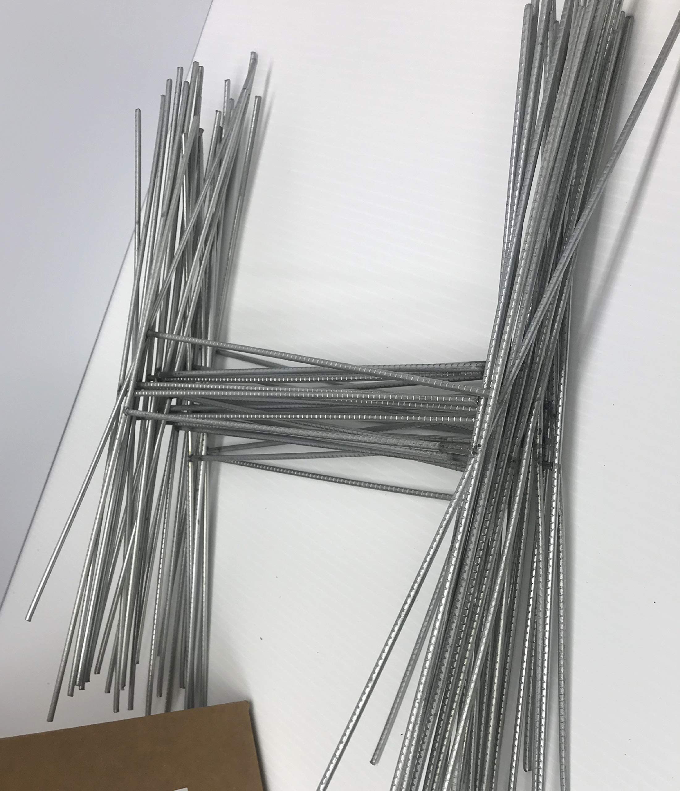 200 Pack 12x9 Inch Galvanized Metal Yard Sign Stakes - 9 Gauge Wire Stakes for 4mm/5mm Corrugated Sign Boards | Durable Outdoor Advertising, Political Campaigns, Real Estate Signs | Same Day Shipping (Pkg200Stake12'')