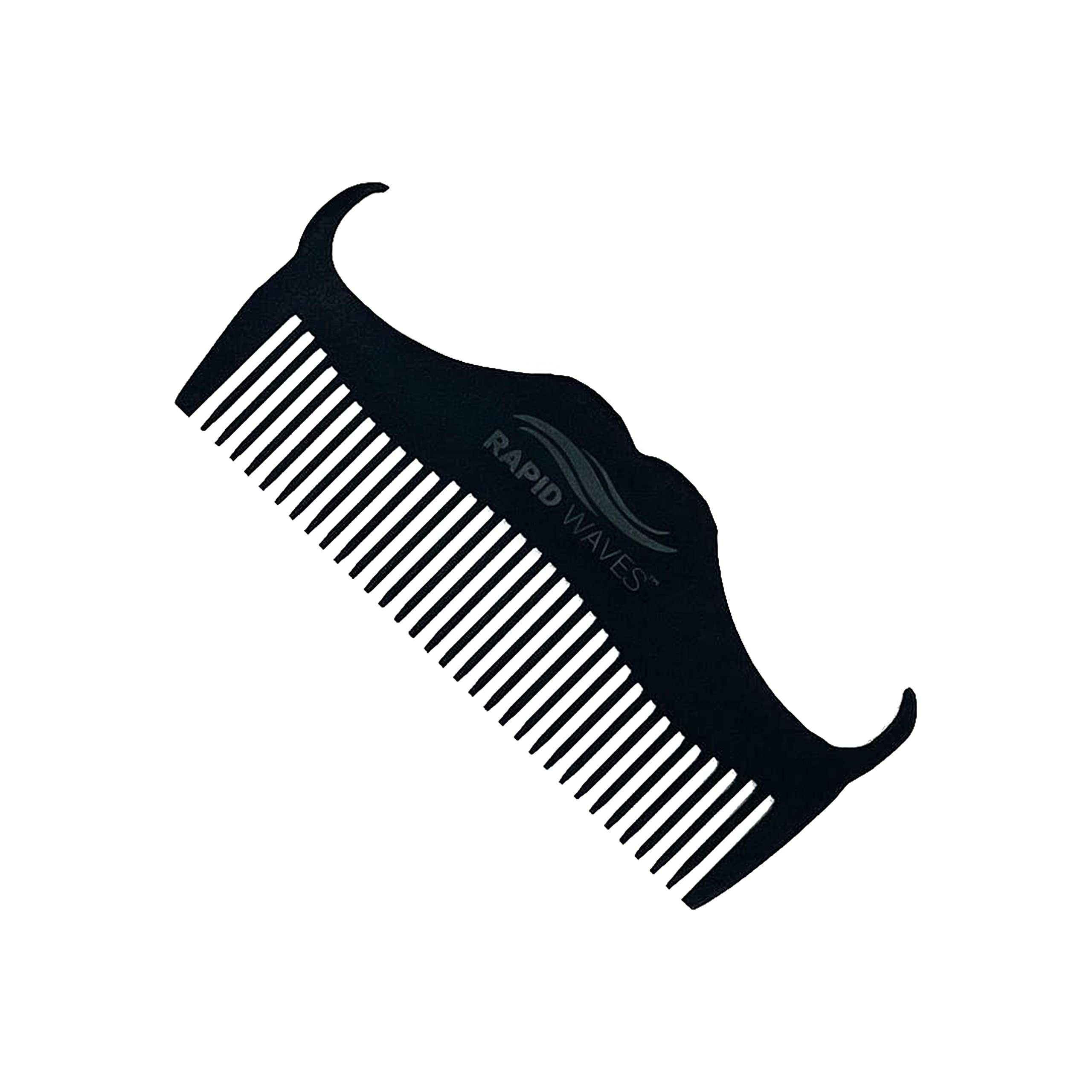 Premium Wooden Beard Comb for Men - Natural Sandalwood & Handcrafted Grooming Tool for Soft, Tangle-Free Beards - Perfect for Daily Use, Travel & Gift Giving