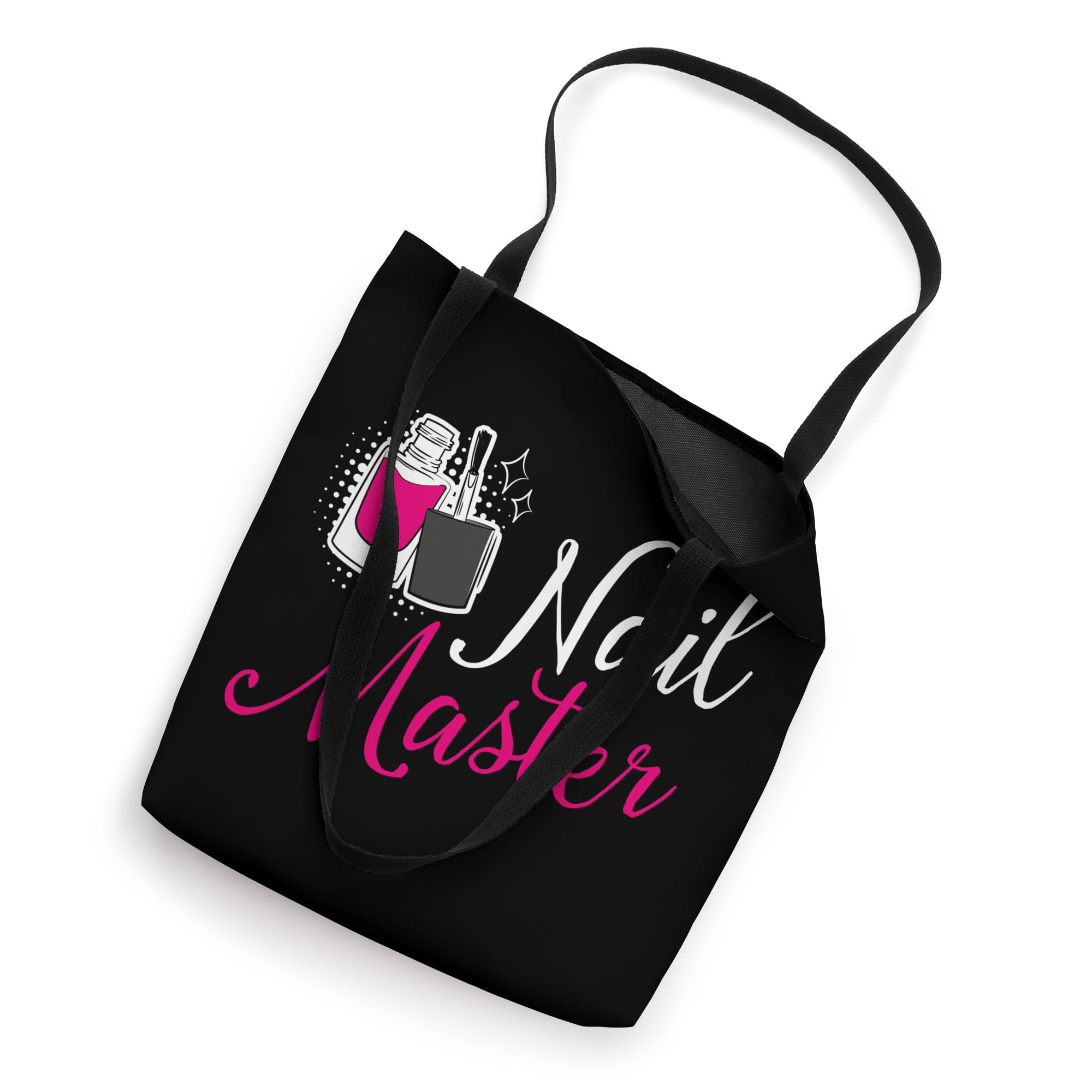 Professional Nail Tech Artist Manicure Tote Bag for Women - Funny Salon Gift for Nail Technicians & Manicurists - Perfect for Work, Travel & Beauty Supplies Storage