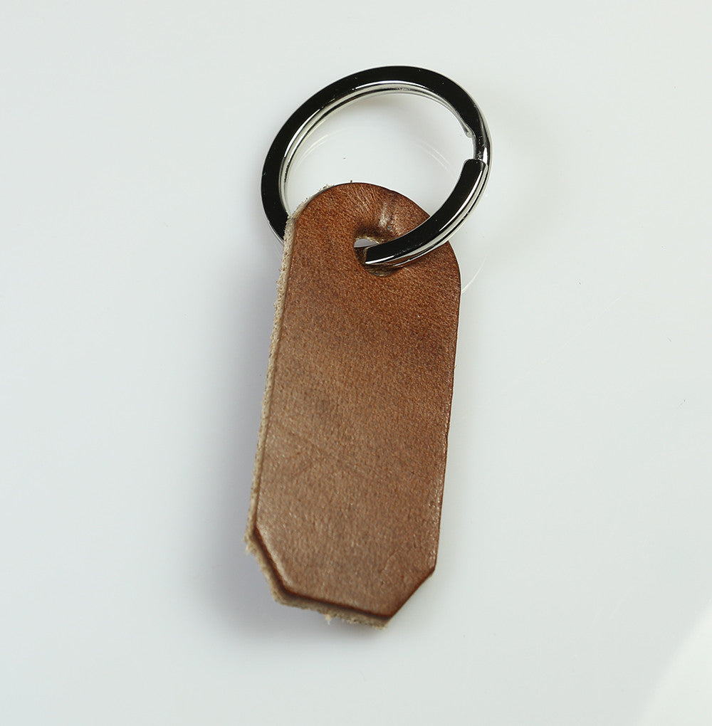 Premium Genuine Leather Key Ring Holder - Durable & Stylish Keychain for Home, Office, and Travel Essentials