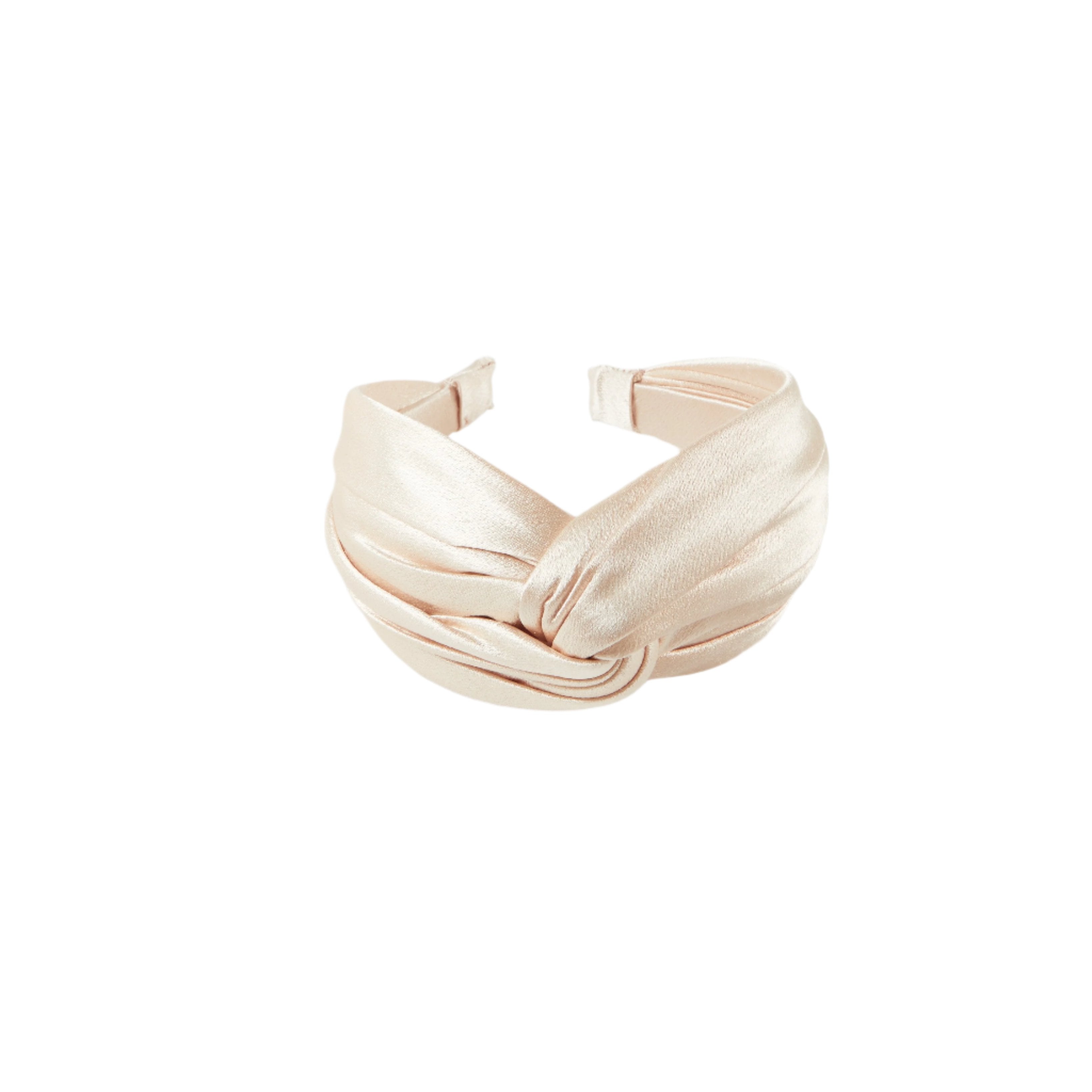 Trish Shiny Satin Headband for Women - Elegant Hair Accessory for Parties, Weddings & Everyday Wear