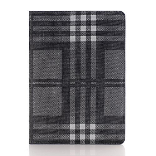 Premium Leather iPad Pro 10.5 Case with Magnetic Stand & Card Holder - Compatible with iPad Air 3/Pro 10.5 (2017) - Slim Protective Cover for Work, Travel & Daily Use - Elegant Gray Folio Design