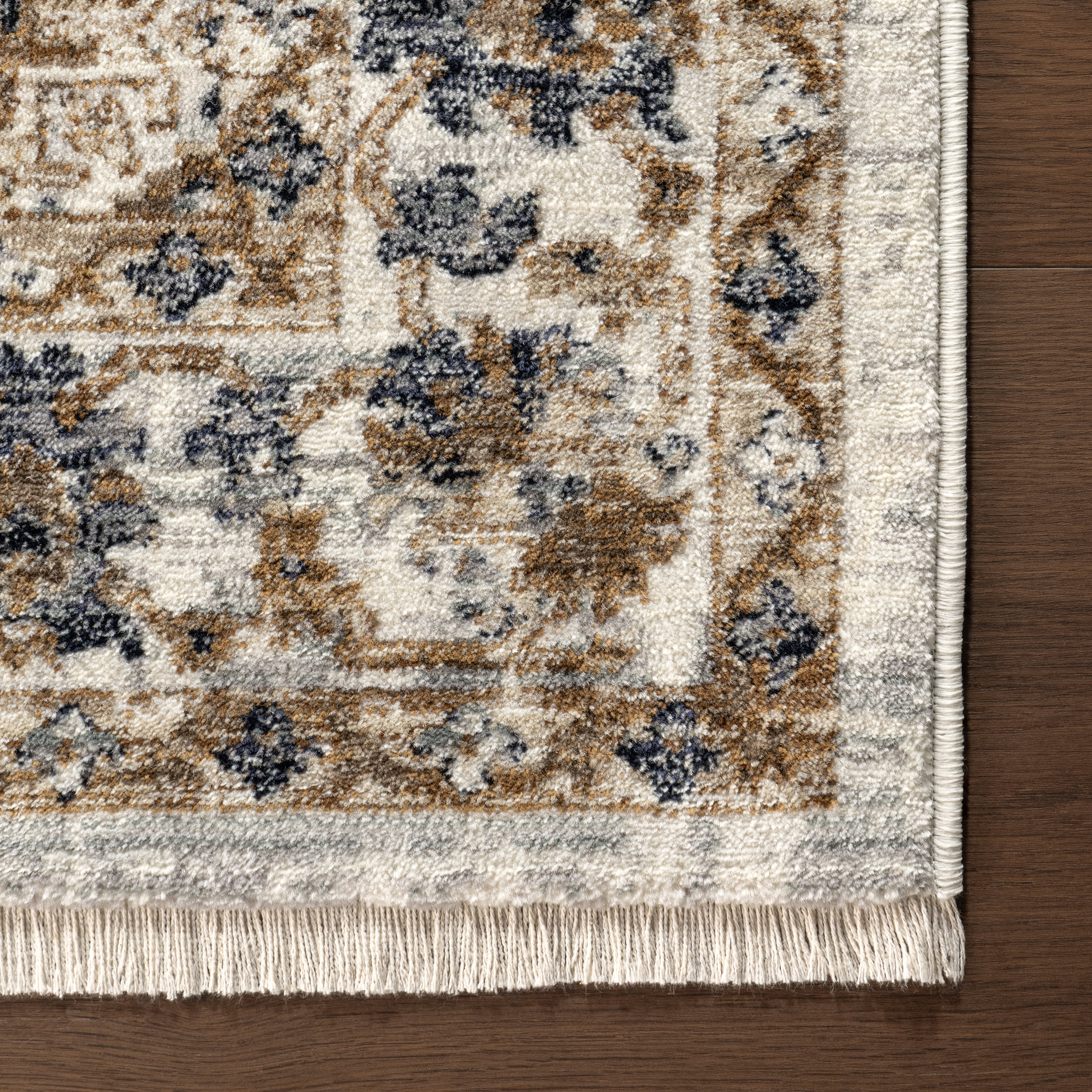 Baylee Geometric Medallion Rug - Light Blue Modern Area Rug for Living Room, Bedroom & Nursery | Soft Non-Slip Home Decor