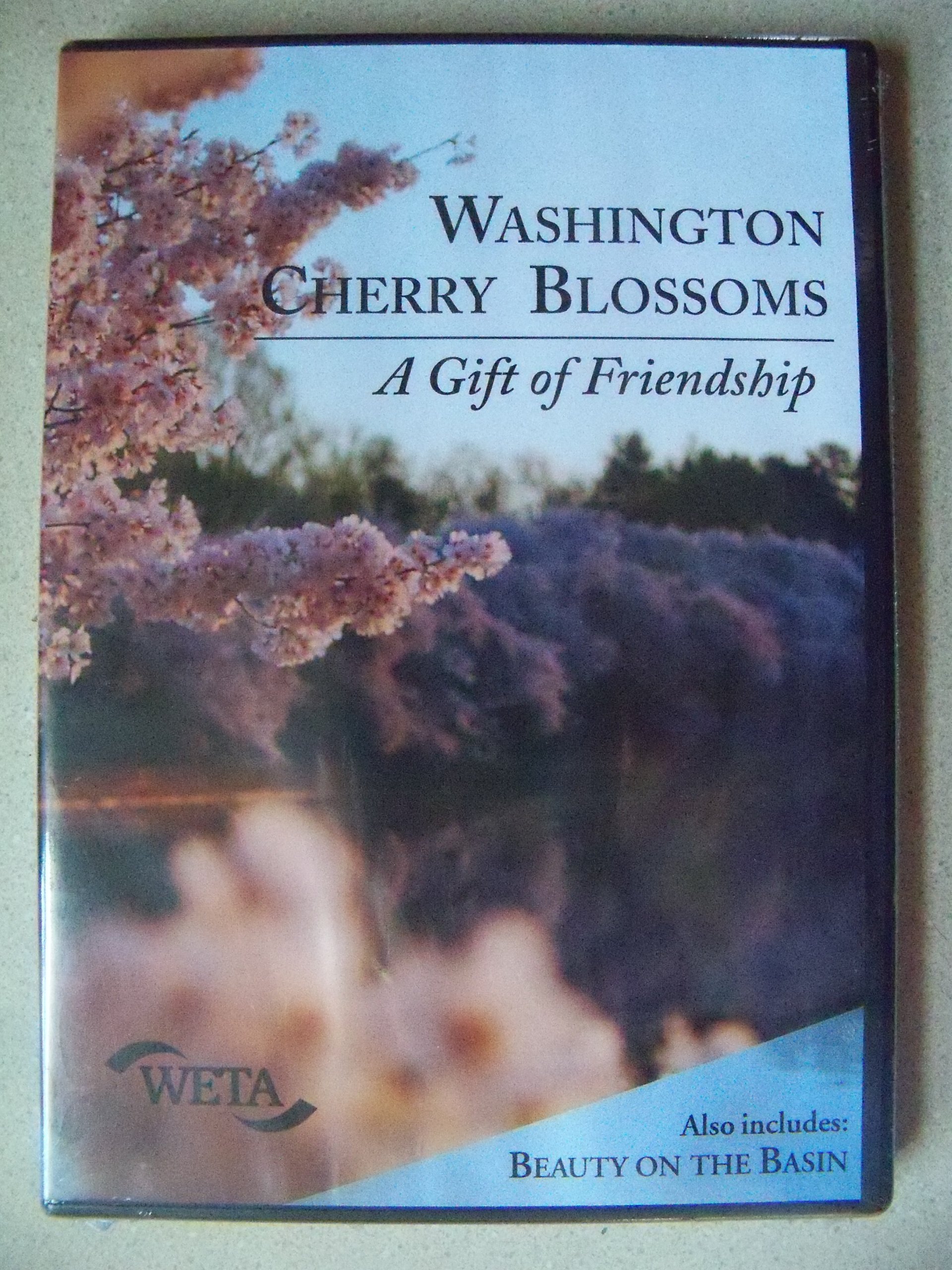 Washington Cherry Blossoms Gift Set - Premium Friendship Present with Beauty in the Basin Book | Perfect for Spring Celebrations, Anniversary Gifts & Home Decor