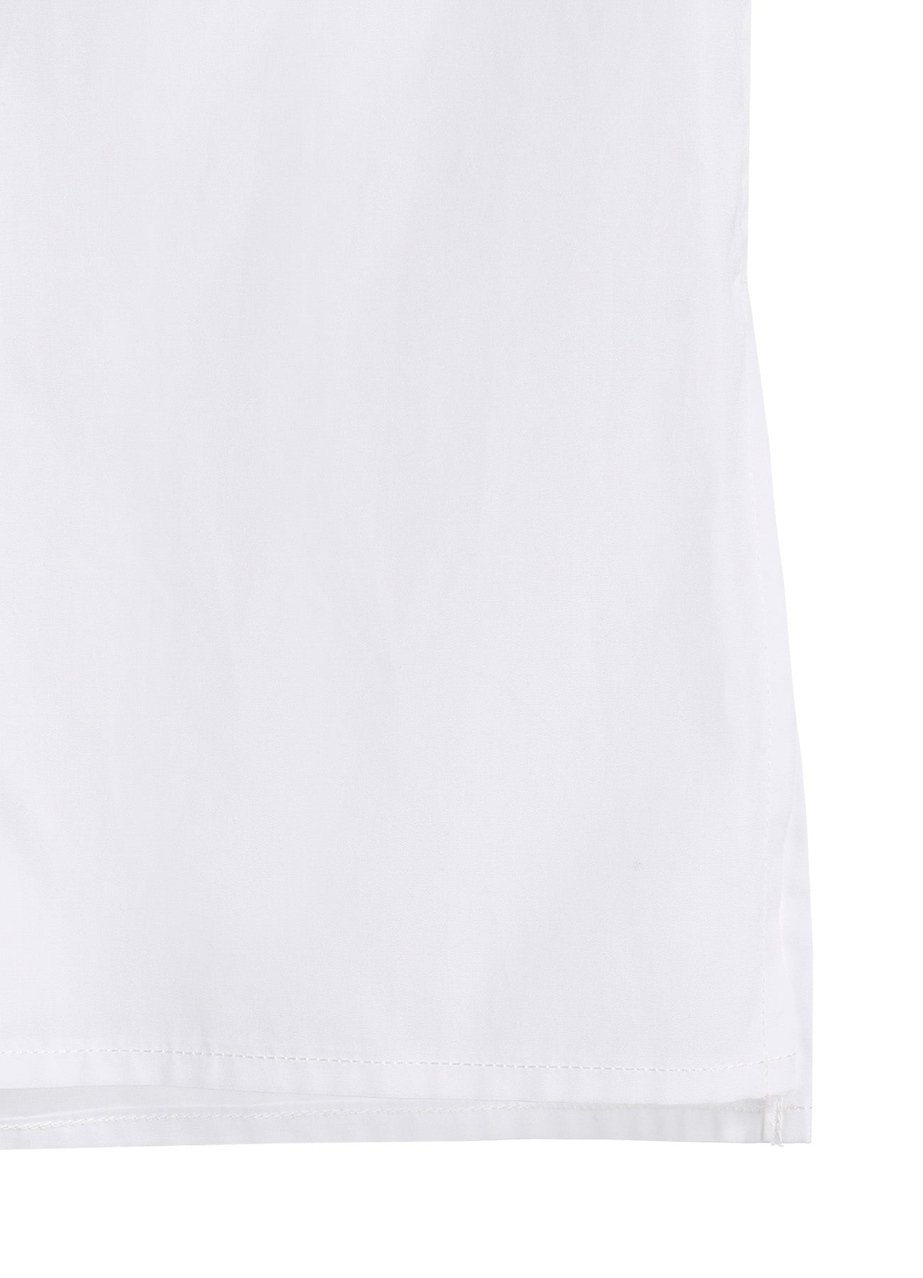 Chain Stitch Broad Open Collar Blouse for Women - Elegant Floral Embroidered Top for Spring & Summer - Perfect for Office, Date Night & Casual Outings